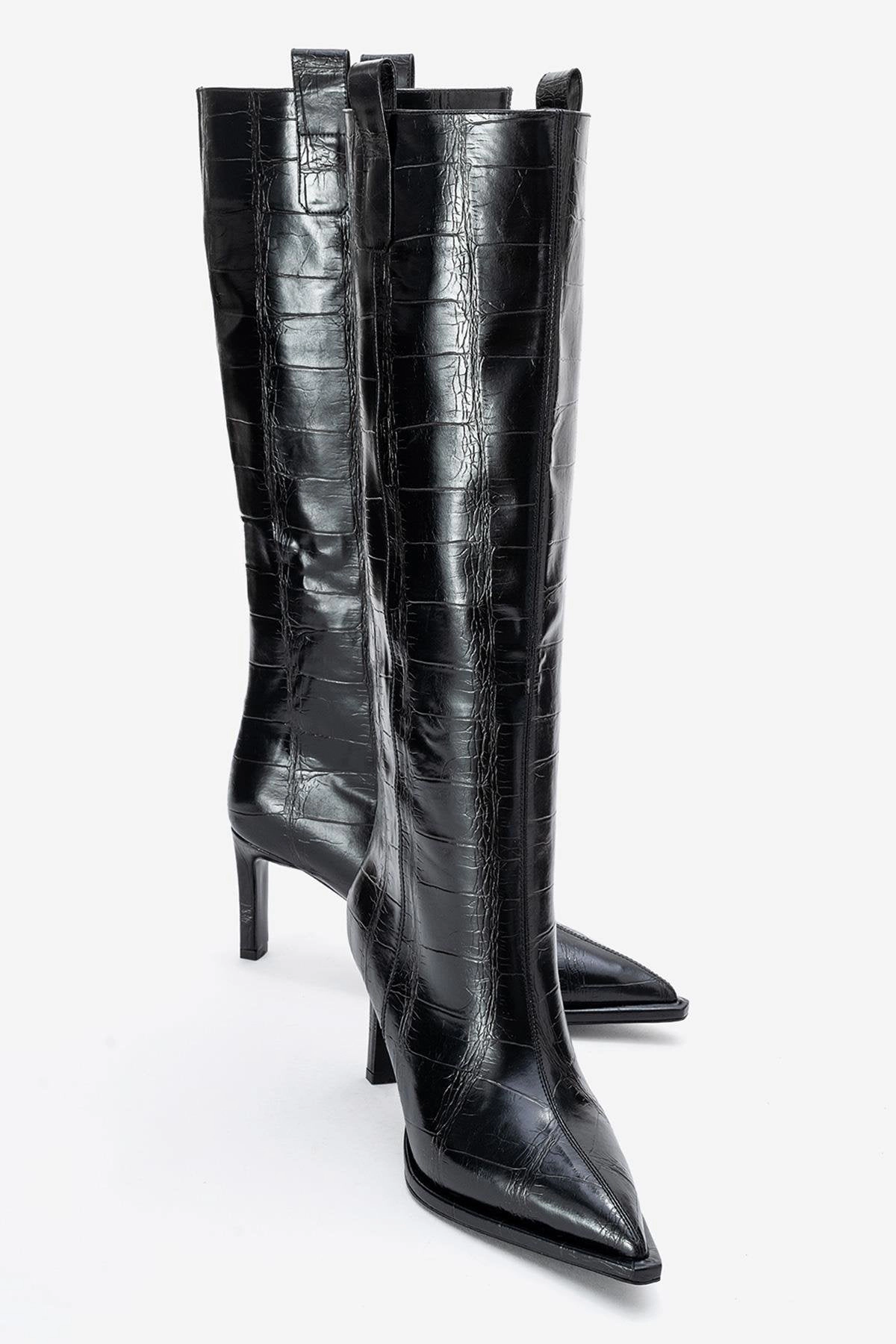 Prologue Shoes Womens Lunelle Stiletto Knee High Boot