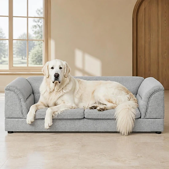 GOODSILO Supportive Foam Pet Bed Orthopedic Sleeping Cushion