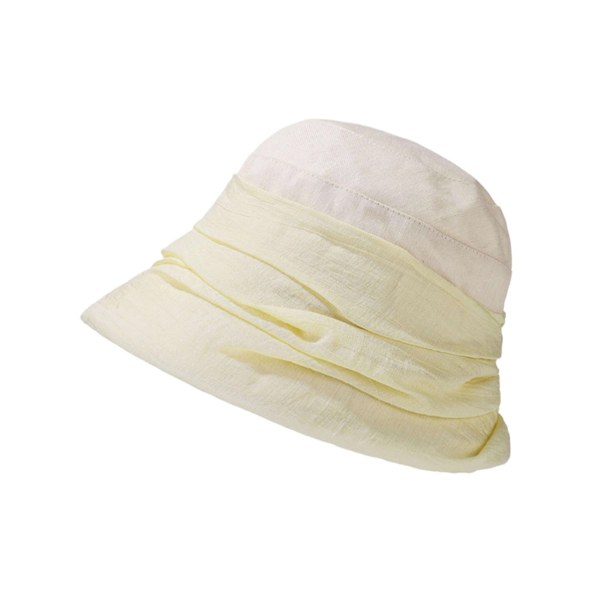 Anna-Kaci Womens Bucket Hat Soft Breathable Fabric Summer Casual Sun for Travel Outdoor Beach Wear