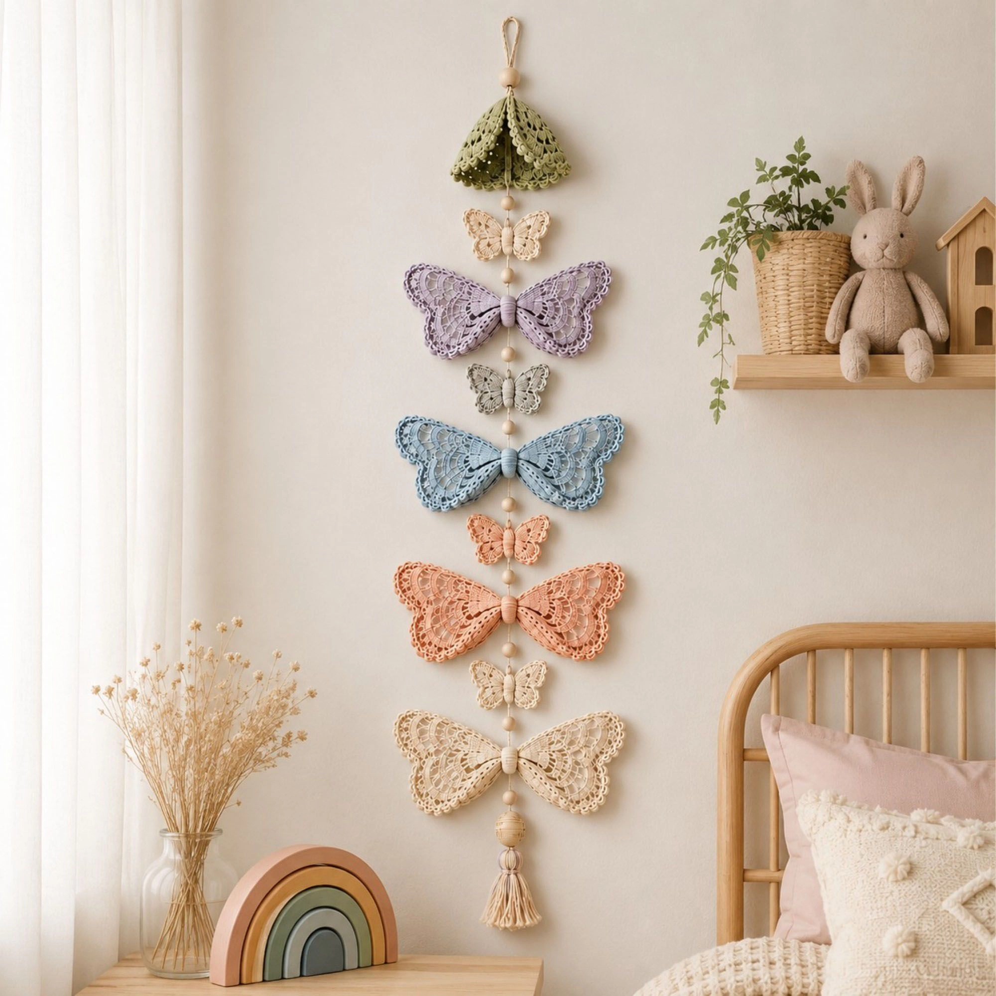 Alilang Halloween Crochet Hanging Ornament DIY Craft Kit