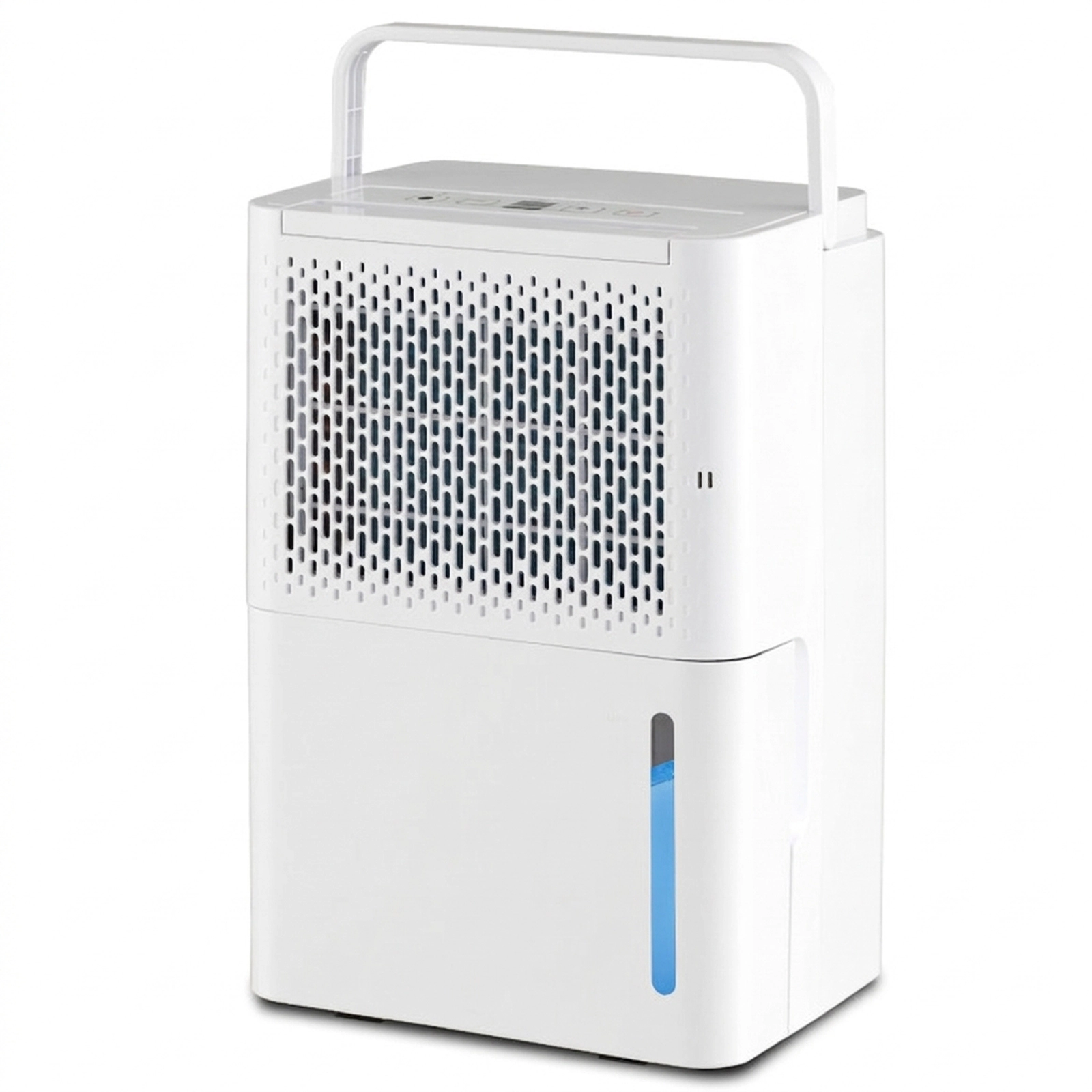 SUGIFT White 2000-Sq-Ft 32-Pint Dehumidifier with Continuous Drying and Auto Modes 10.5-in W 8-in D 16-in H