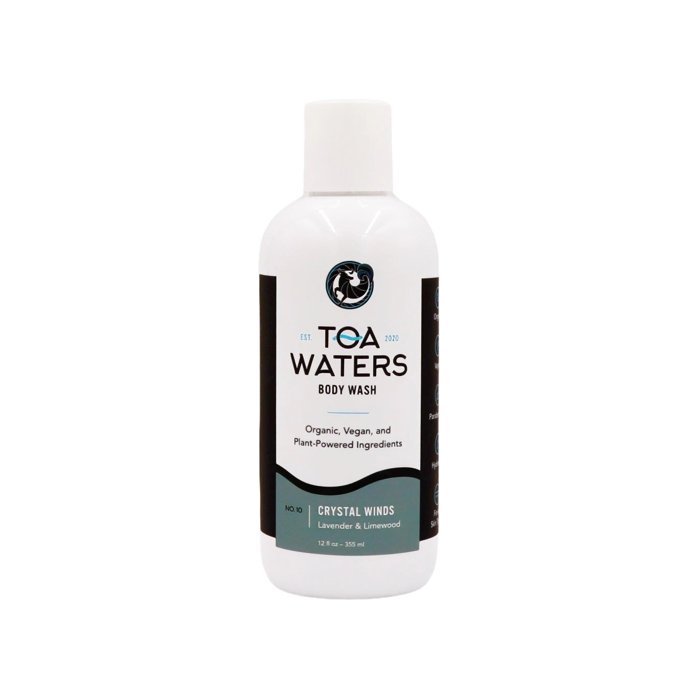 TOA Waters Unisex Body Wash - Crystal Winds - Lavender and Limewood