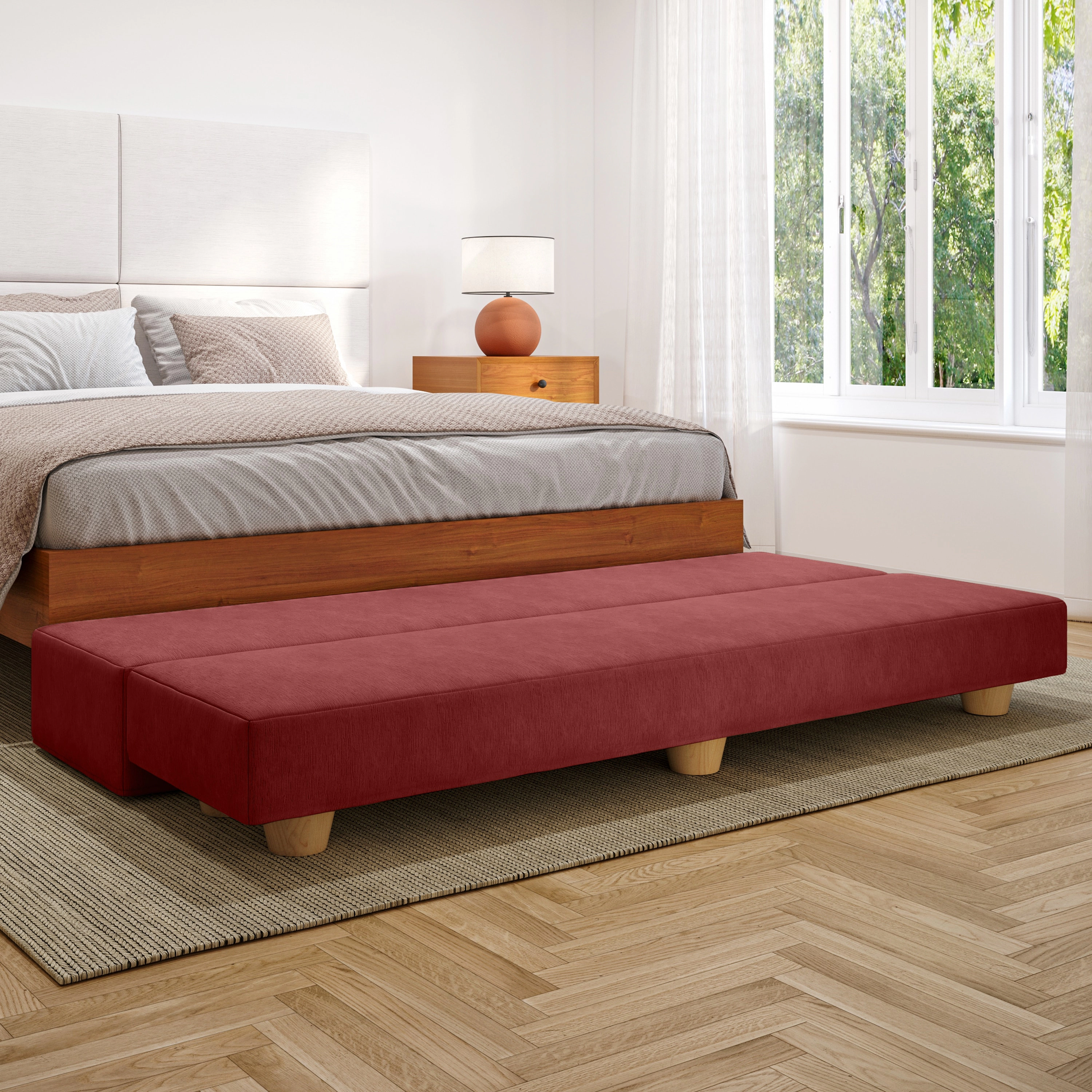 Camden Convertible Bed Bench / Fold-Out Twin Guest