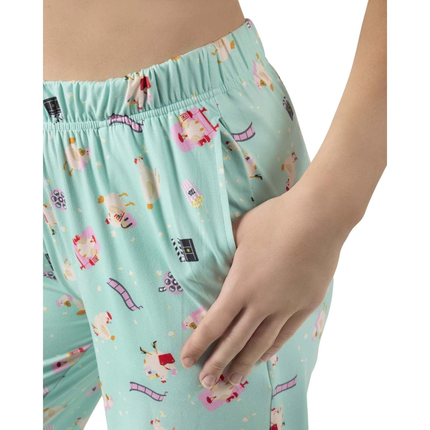 MeMoi Women's "Netchicks" Pull-On PJ Pant Bag
