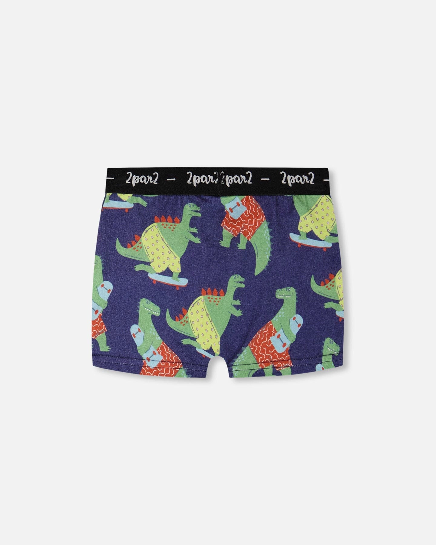 Deux par Boys Organic Cotton Boxer Dino Print