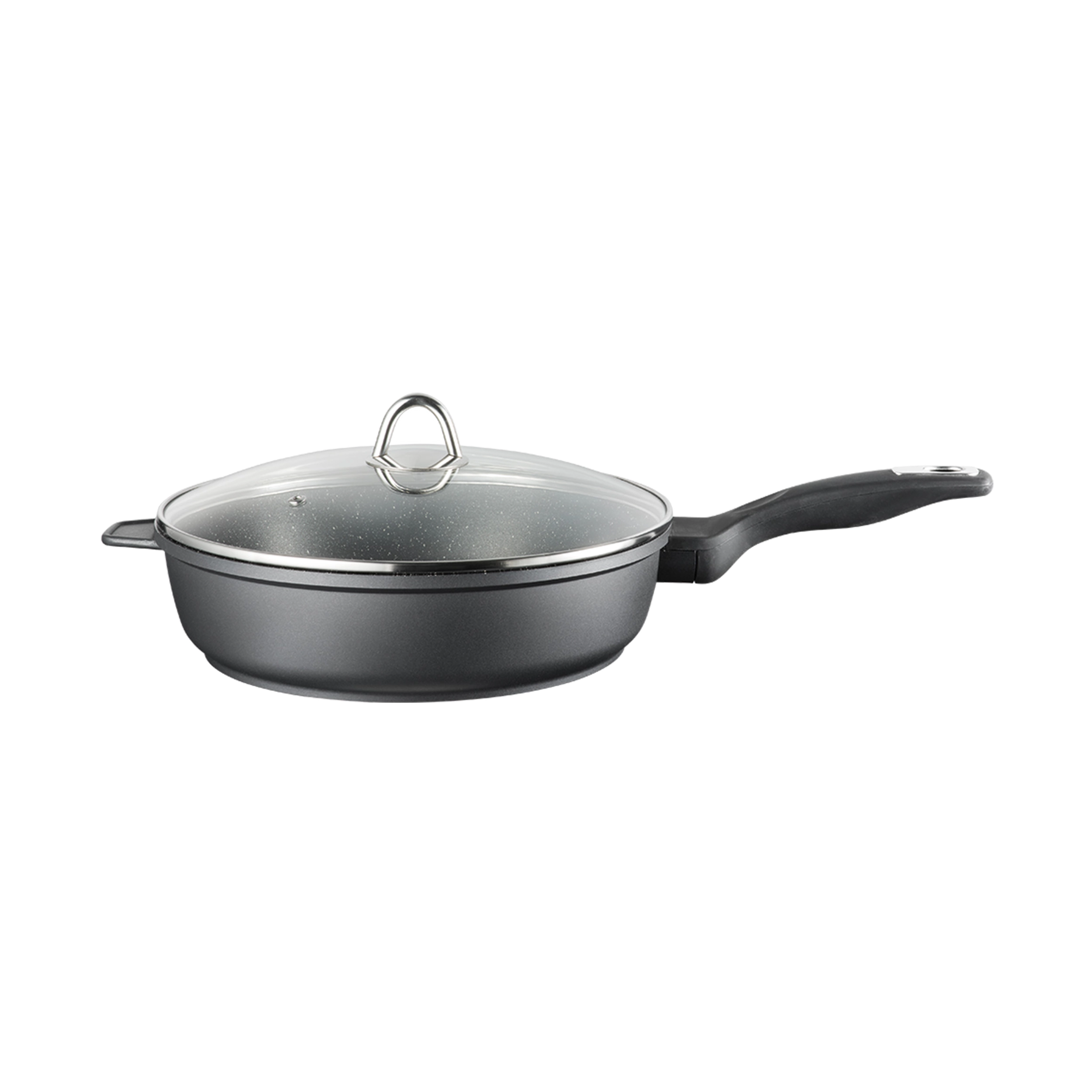 Cuisine::pro® GRANITE™ Chef Pan With Lid 4.1 Qt.