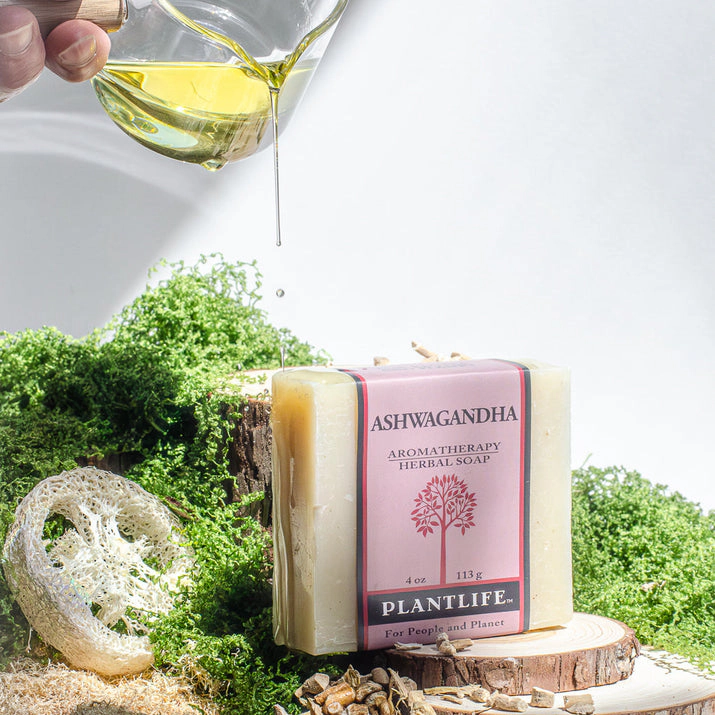 Plantlife Ashwagandha Aromatherapy Herbal Soap