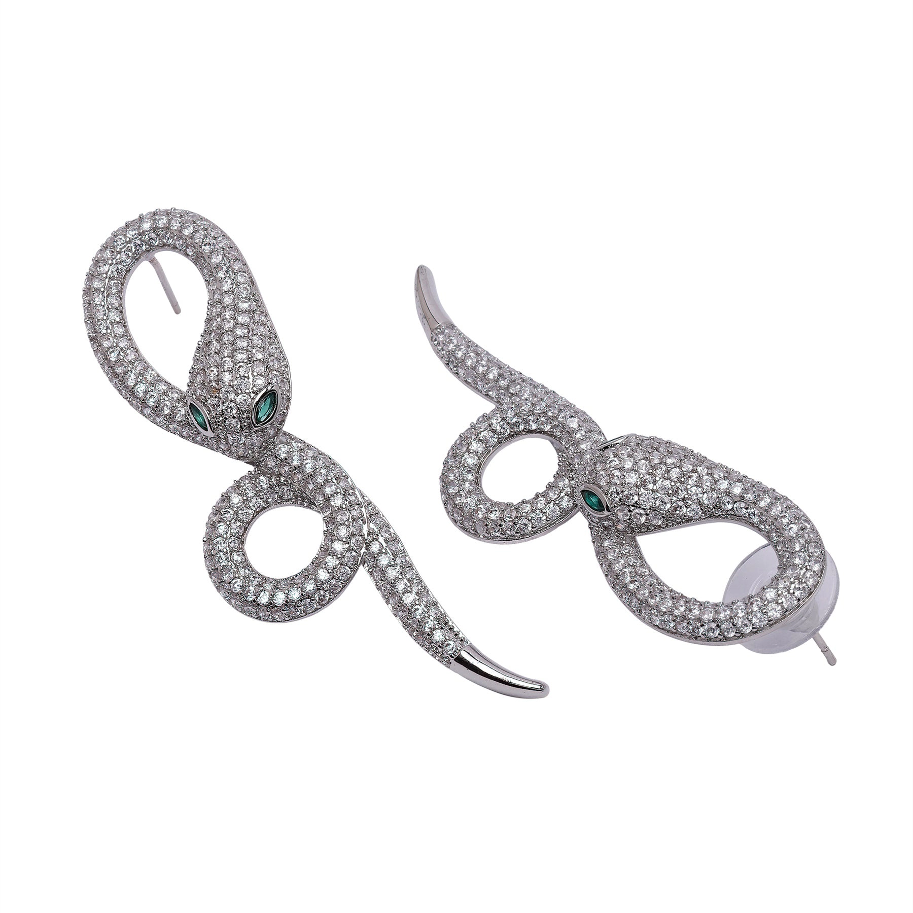 AGP PARIS Womens Diva Serpent Drop Earrings