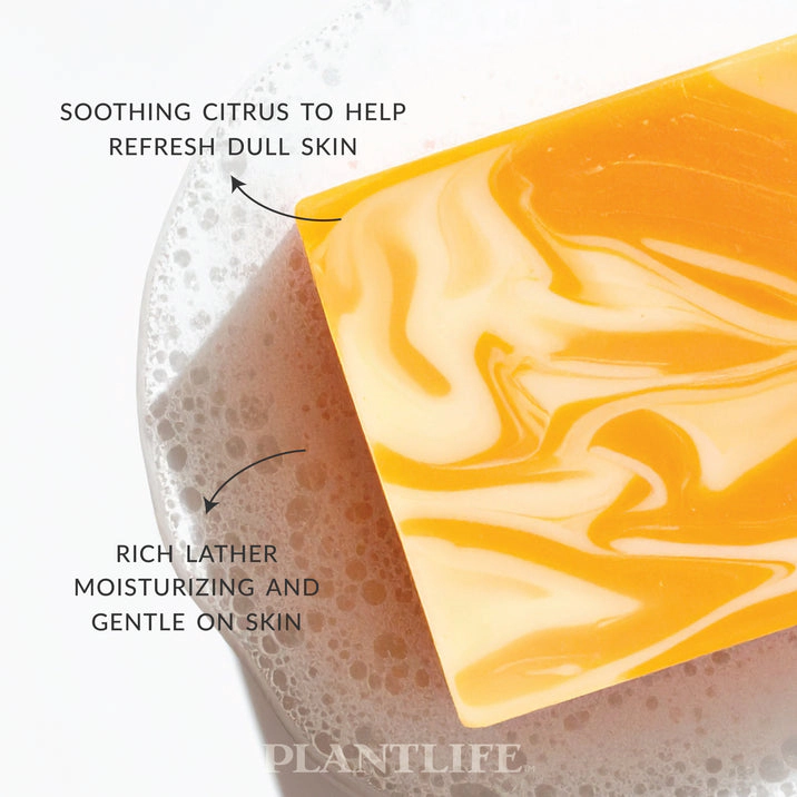Plantlife Vanilla Orange Aromatherapy Herbal Soap