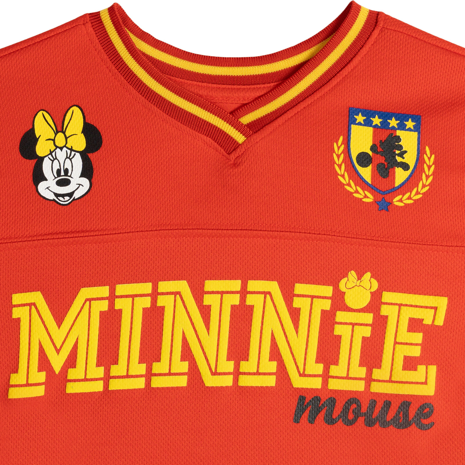 Disney Minnie Mouse Girls' Soccer Jersey T-Shirt and Shorts Set