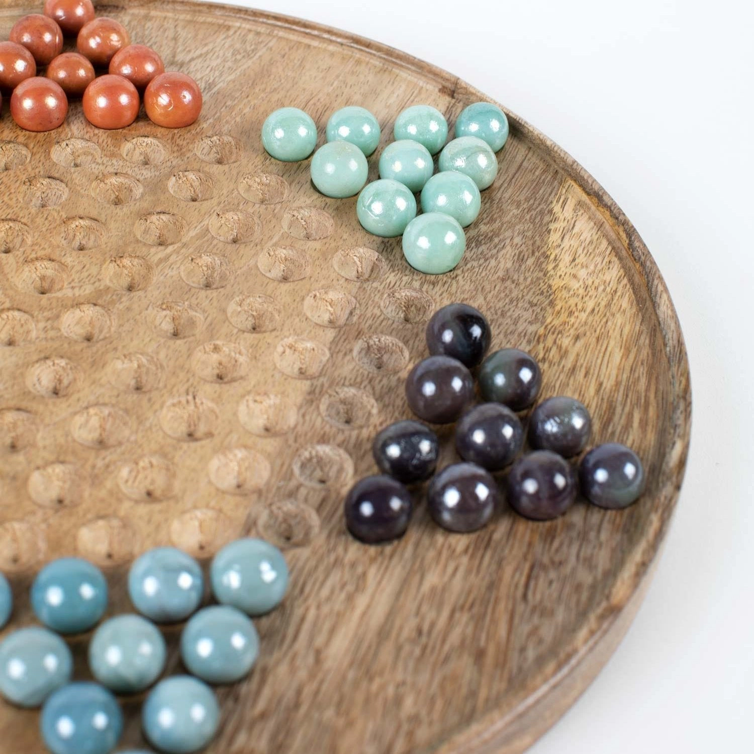 Ten Thousand Villages Star Checkers Game