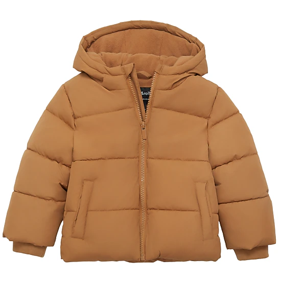 Rokka&Rolla Toddler Boys Water-Resistant Fleece-Lined Puffer Jacket