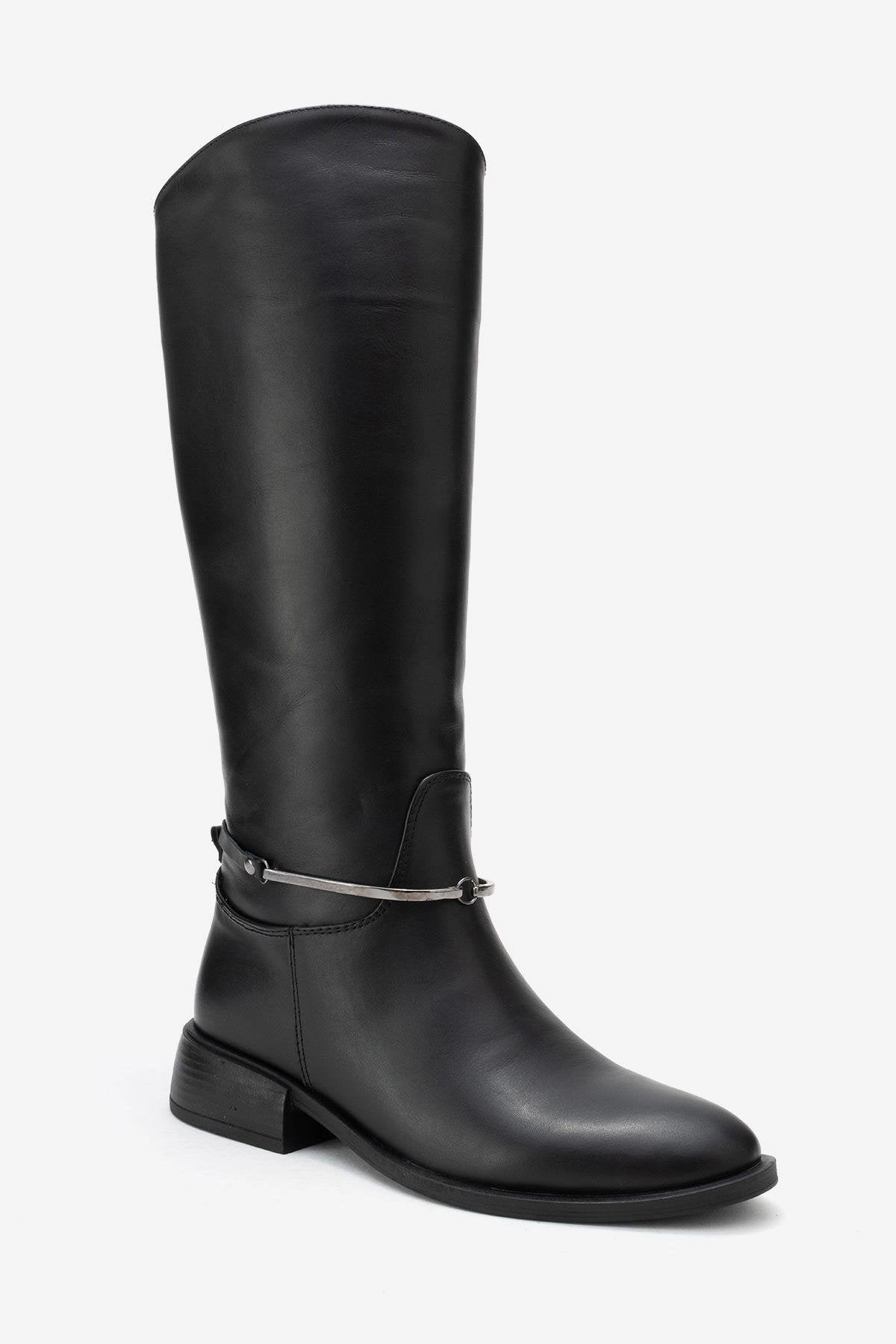 Forever & Always Womens Ansel Leather Riding Boot