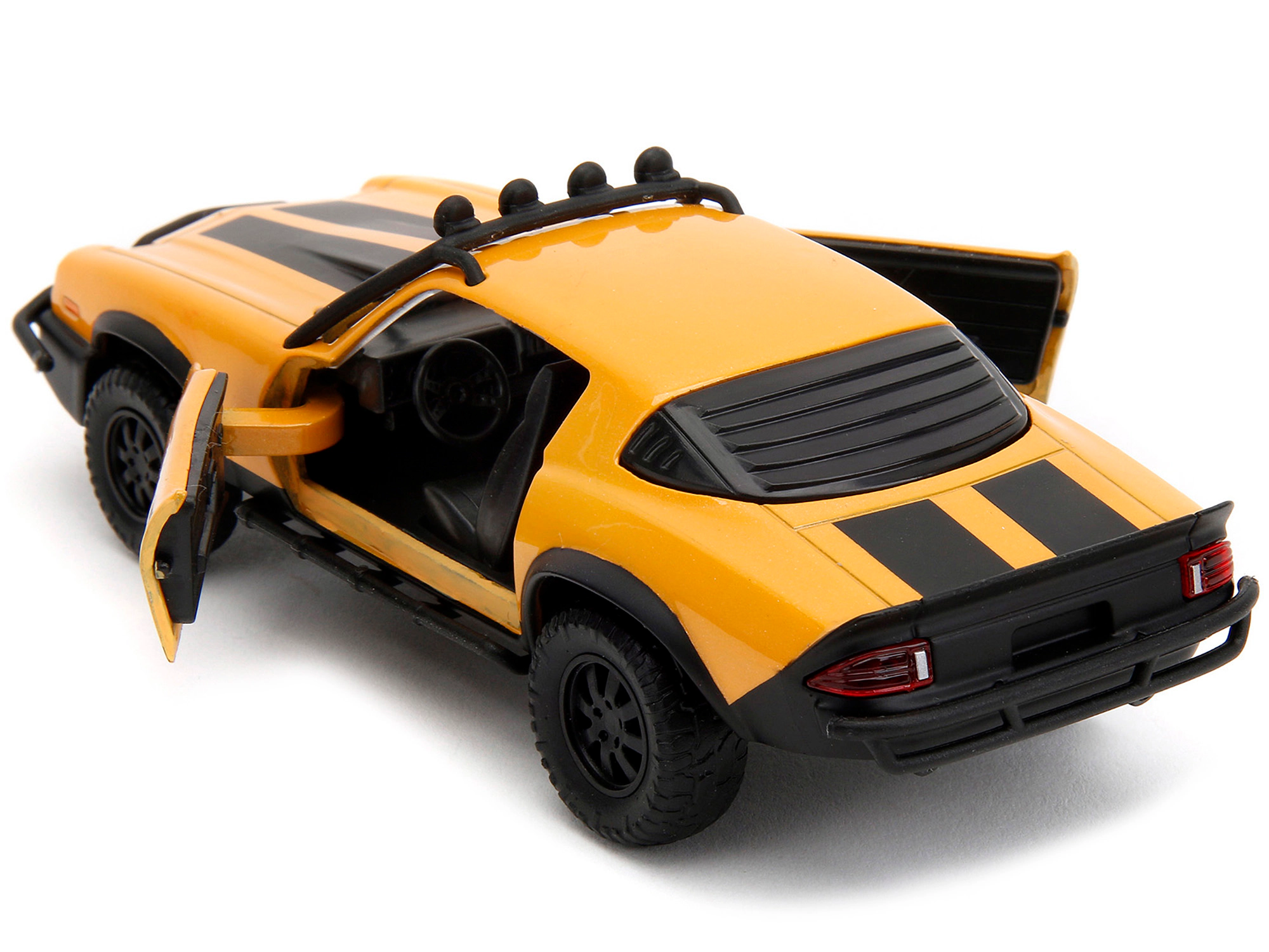 Jada 1977 Chevrolet Camaro Off-Road Version Yellow Metallic with Black Stripes "Transformers: Rise of the
