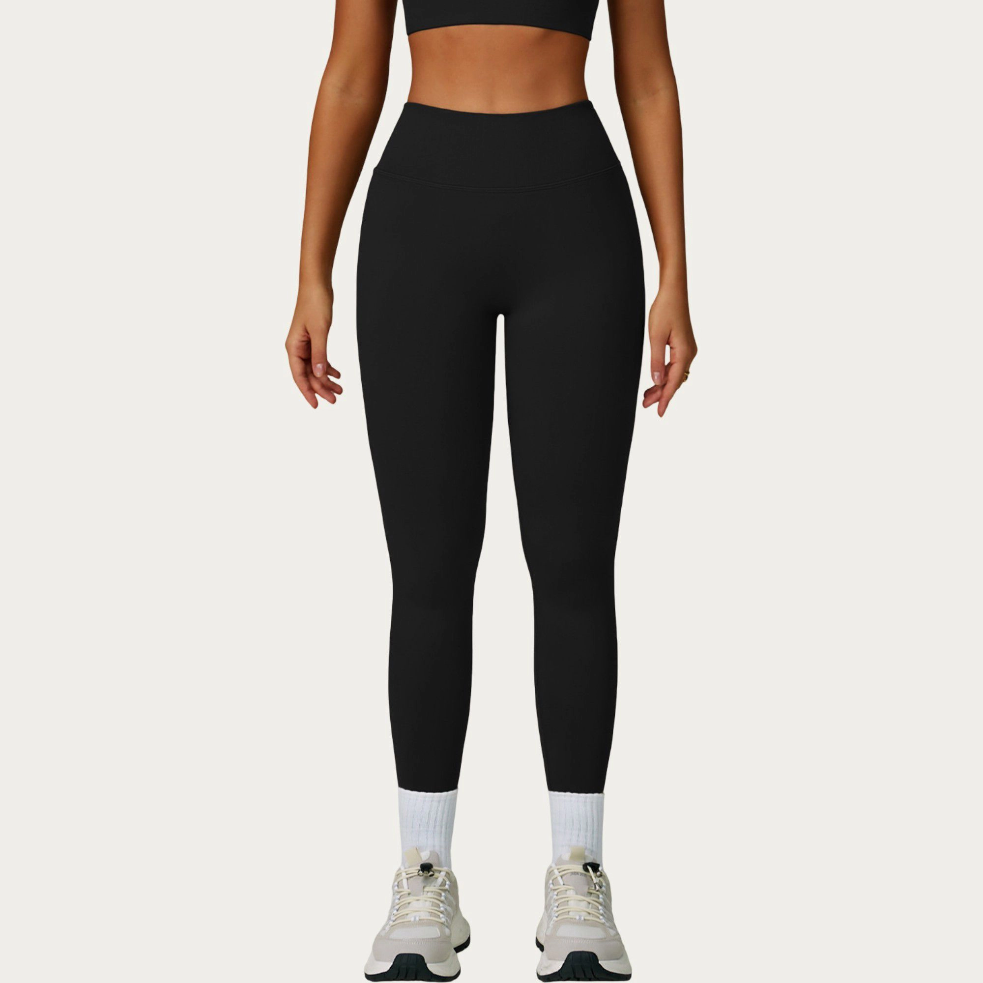 Anna-Kaci Active Women's High Waist Smooth Finish Athletic Leggings with Sculpting Fit Stretch Knit Fabric