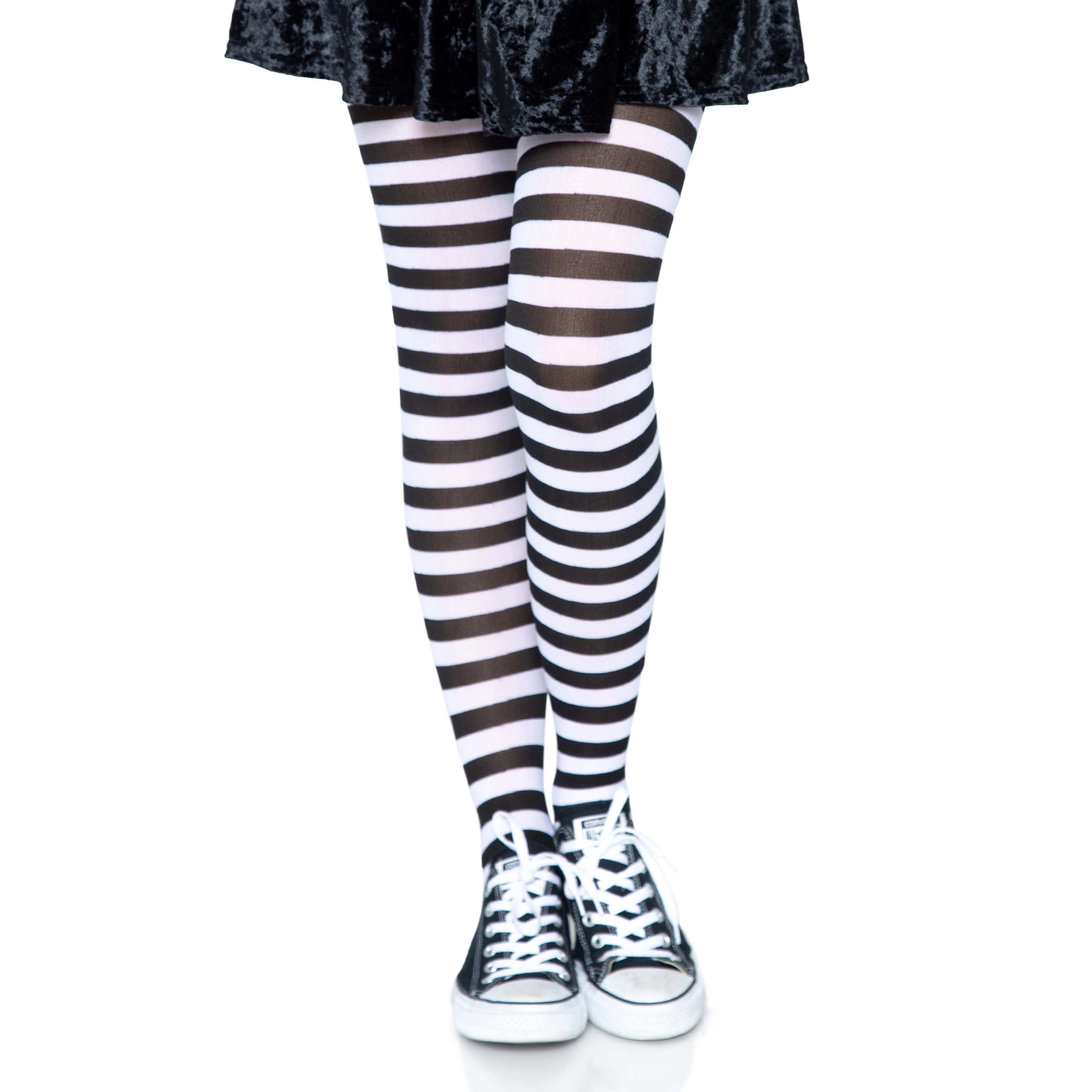 Leg Avenue Women's Nylon Striped Tights