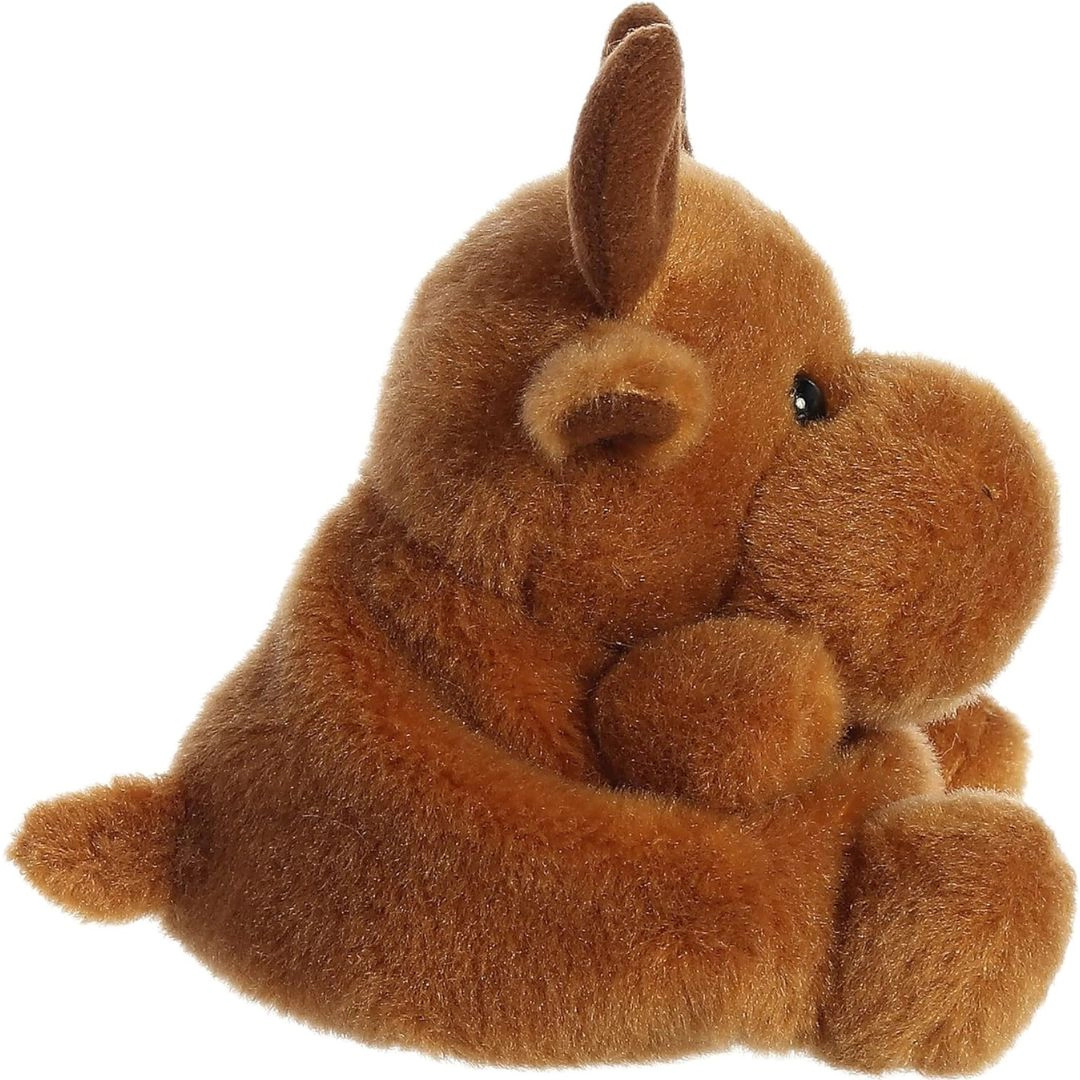 Aurora Palm Pals Cinnamon Moose 5-Inch Stuffed Animal Plush