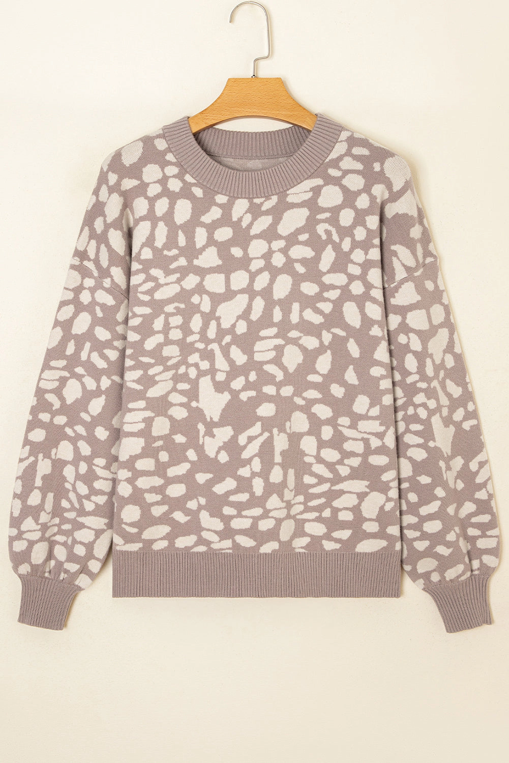 Threaded Pear Women's Avery Trim Drop Shoulder Sweater