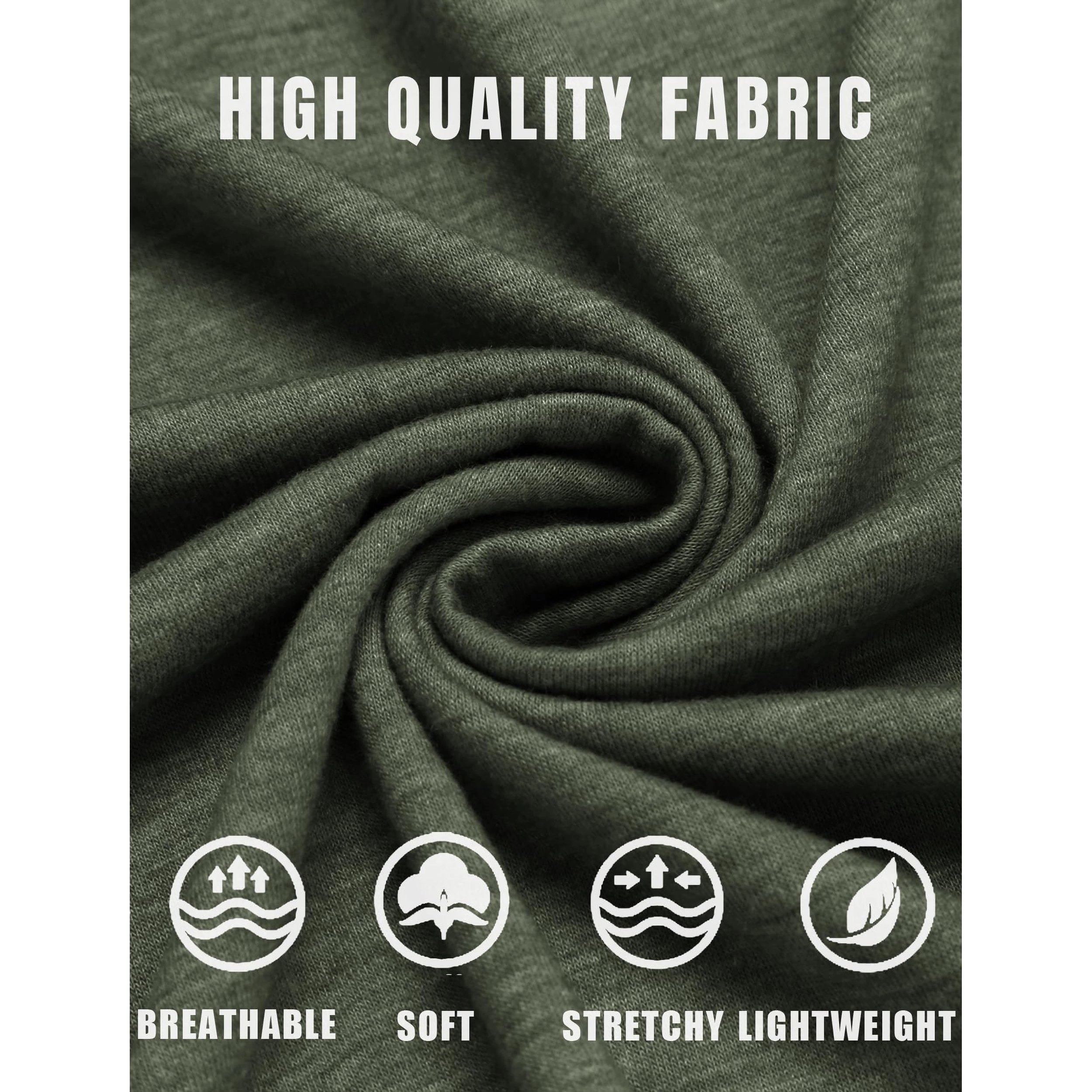 COOFANDY Men's Regular Fit Long Sleeve Henley Shirt