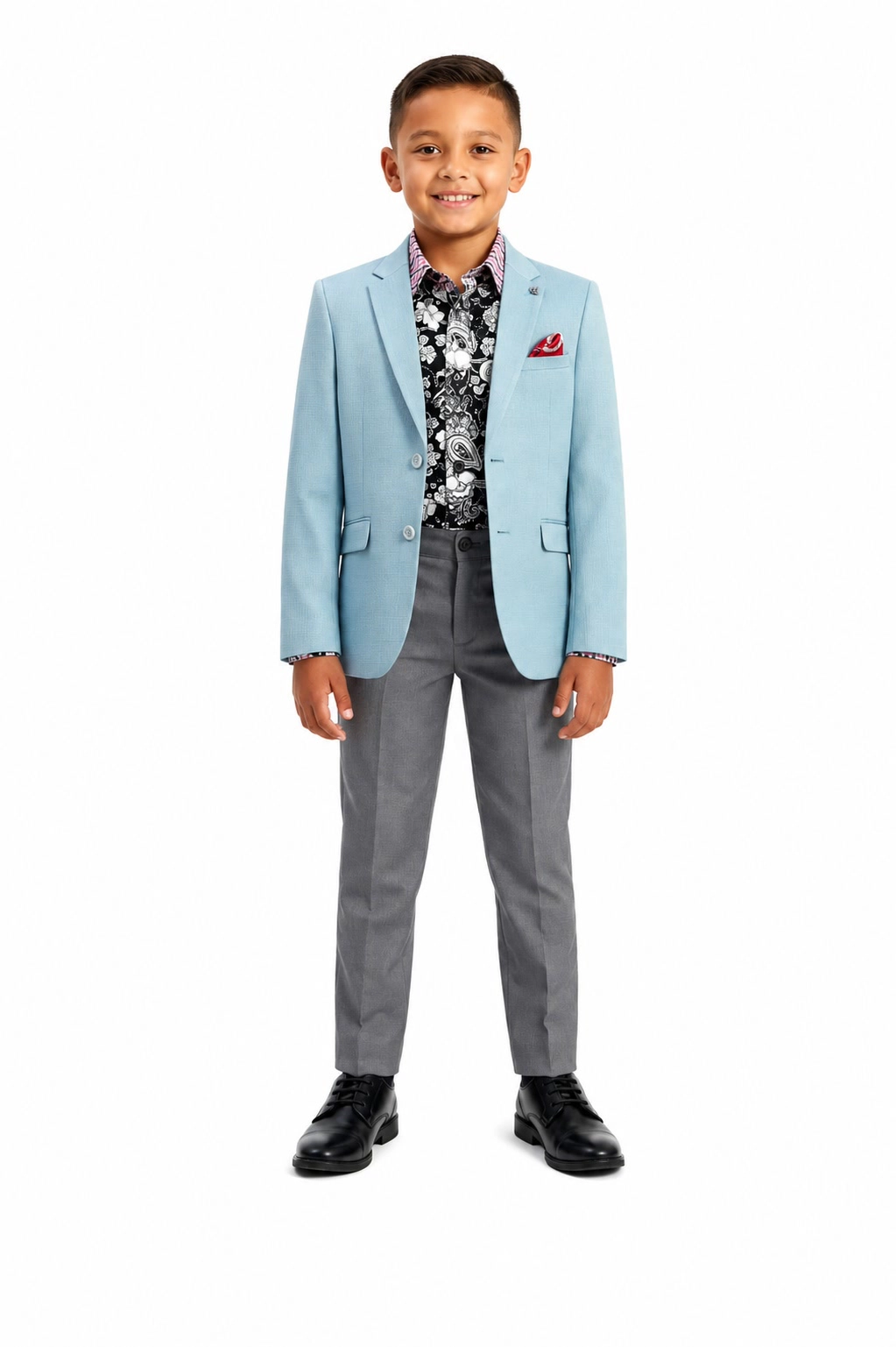 Elie Balleh Boys Slim Fit Boys' Classic Blazer
