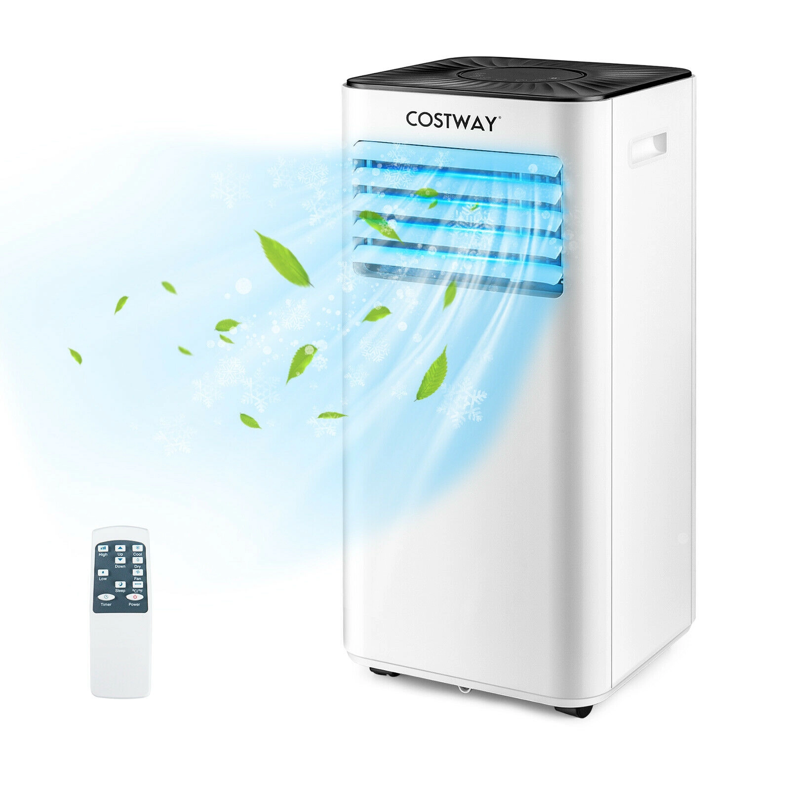 LJG Portable Air Conditioner 10000 BTU Evaporative Air Cooler Dehumidifier