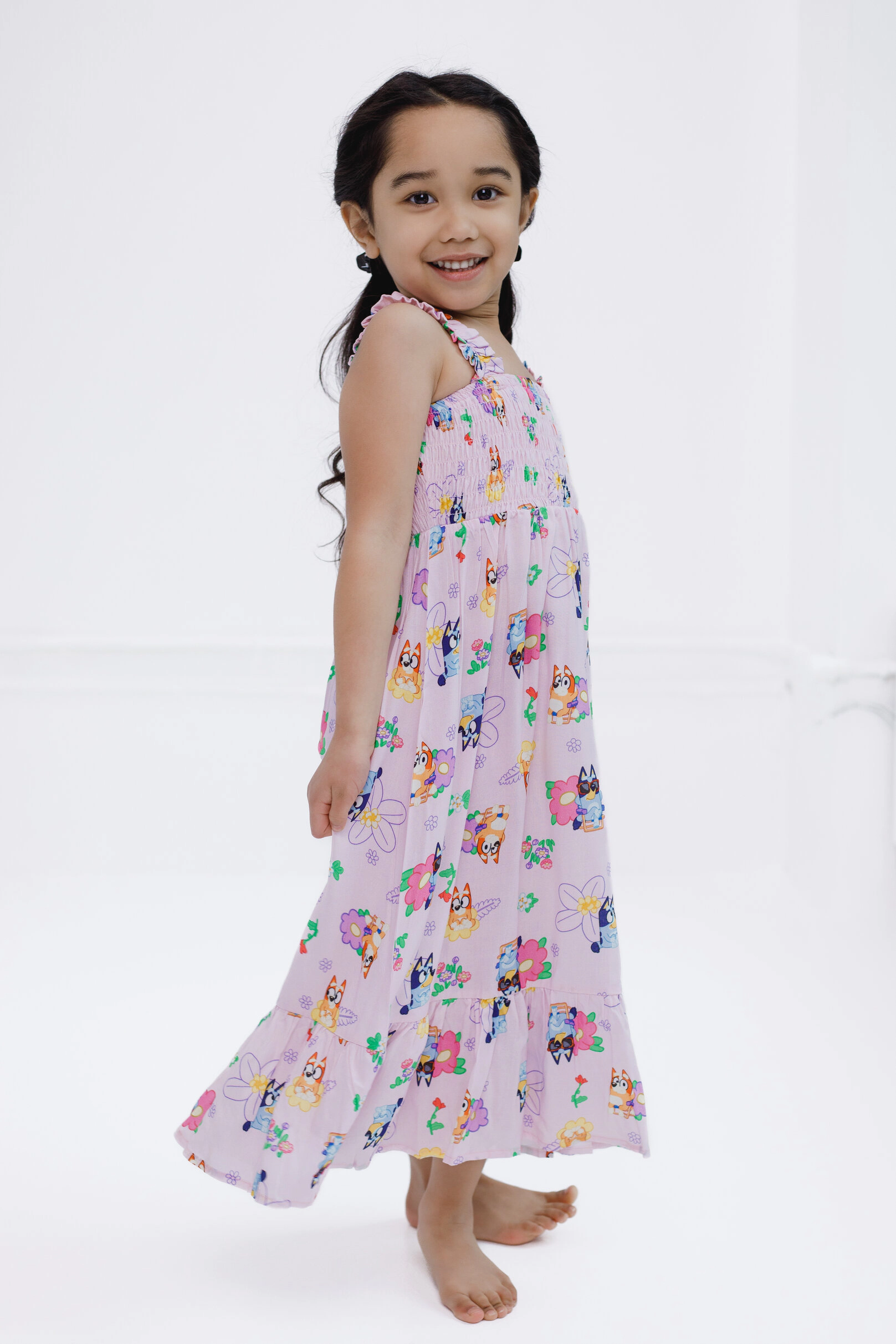 Bluey Girls' Sleeveless Maxi Dress