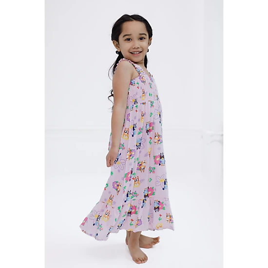 Bluey Girls' Sleeveless Maxi Dress