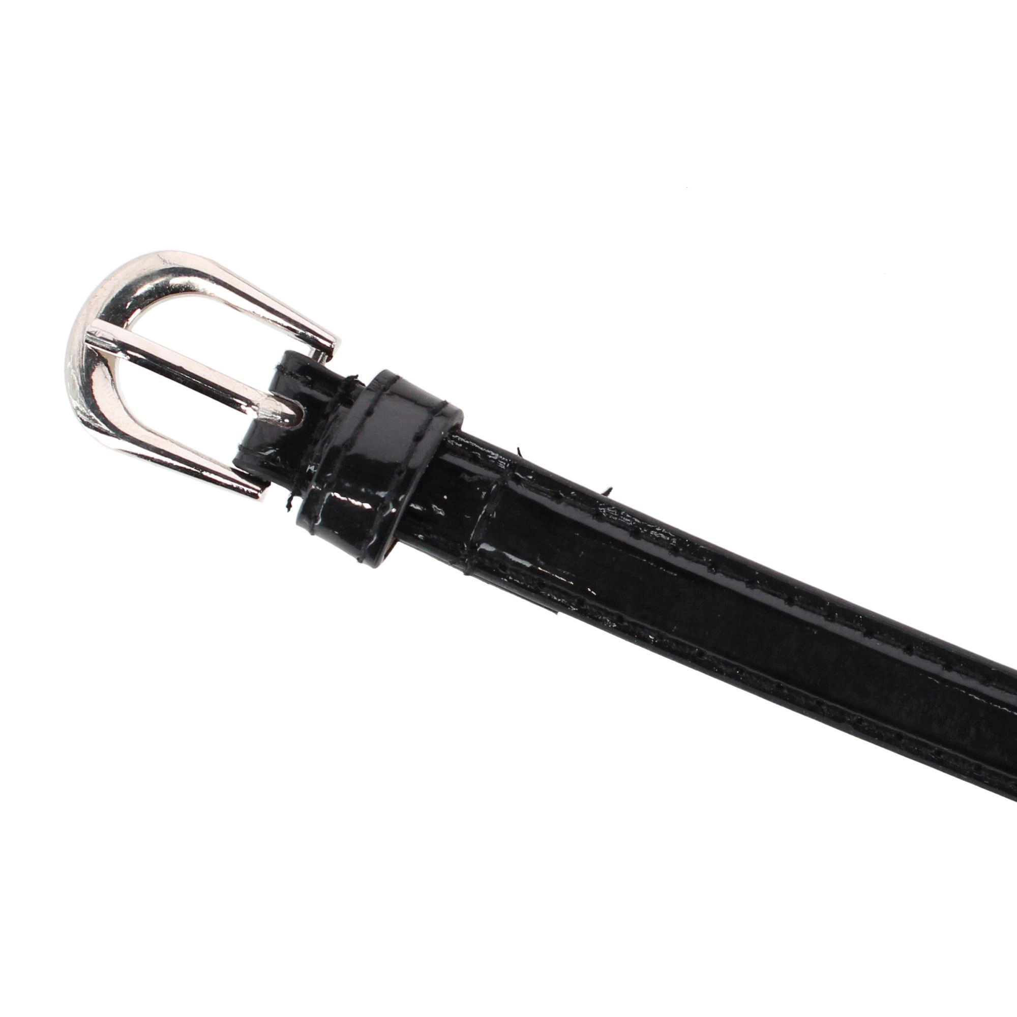 CTM Kid's 1/2 Inch Skinny Dress Belt