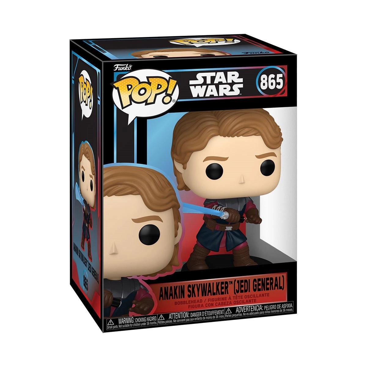 Funko Pop! Star Wars: Anakin Skywalker (Jedi General) #865