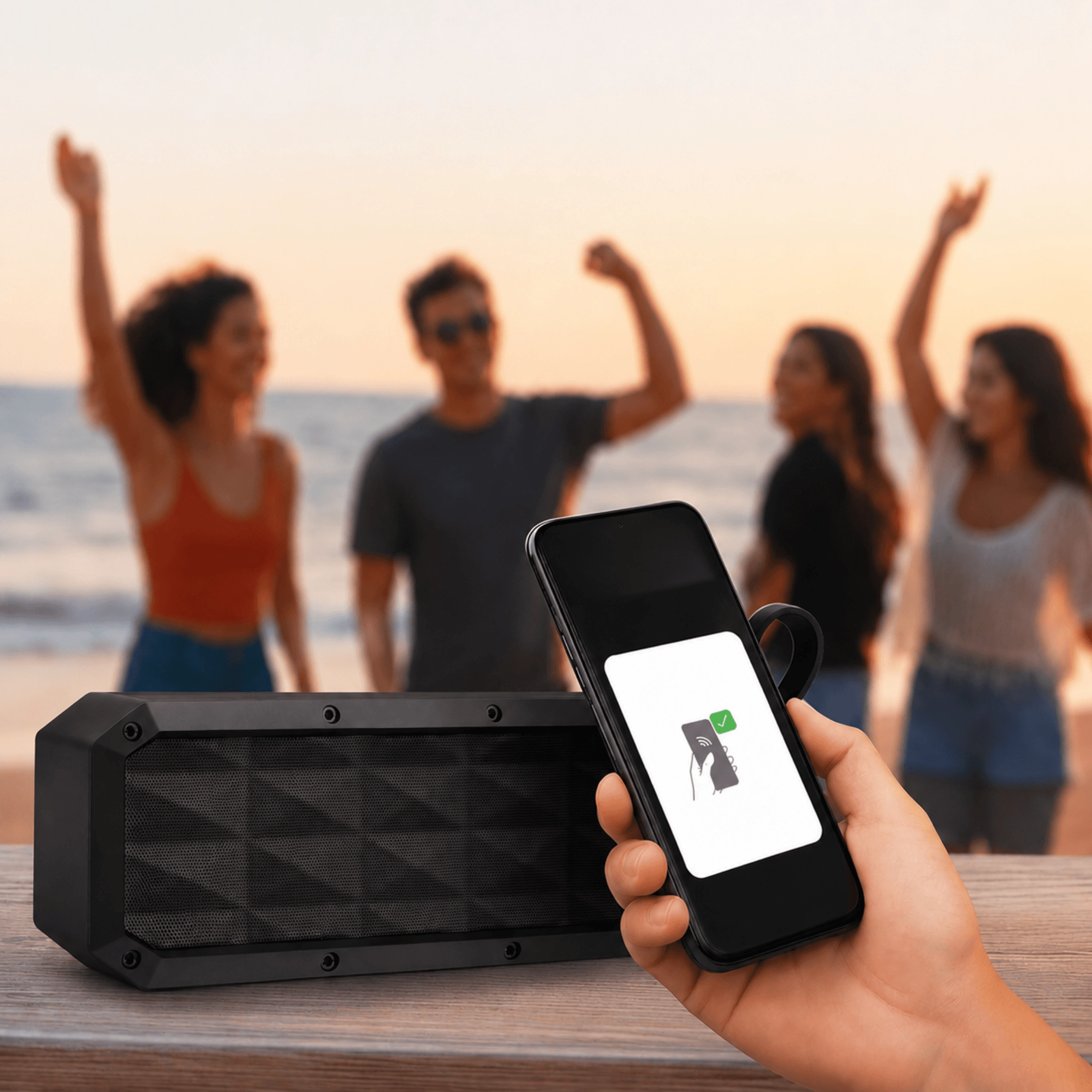 HyperGear Beast XL Water-Resistant Wireless Speaker