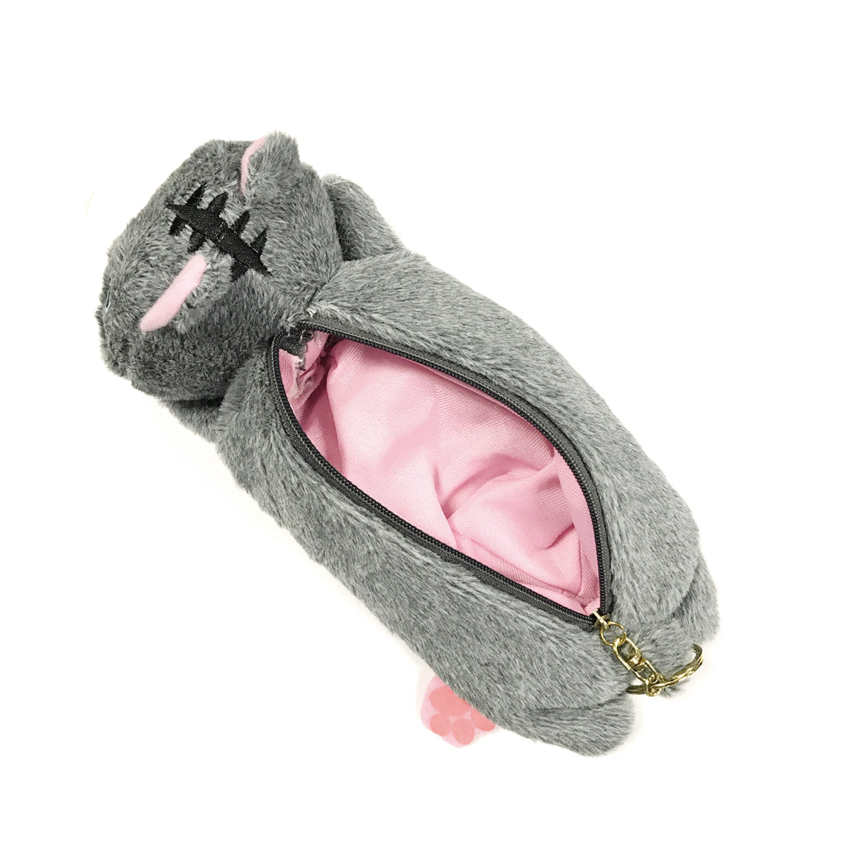 Wrapables Plush Cat Pencil Pouch