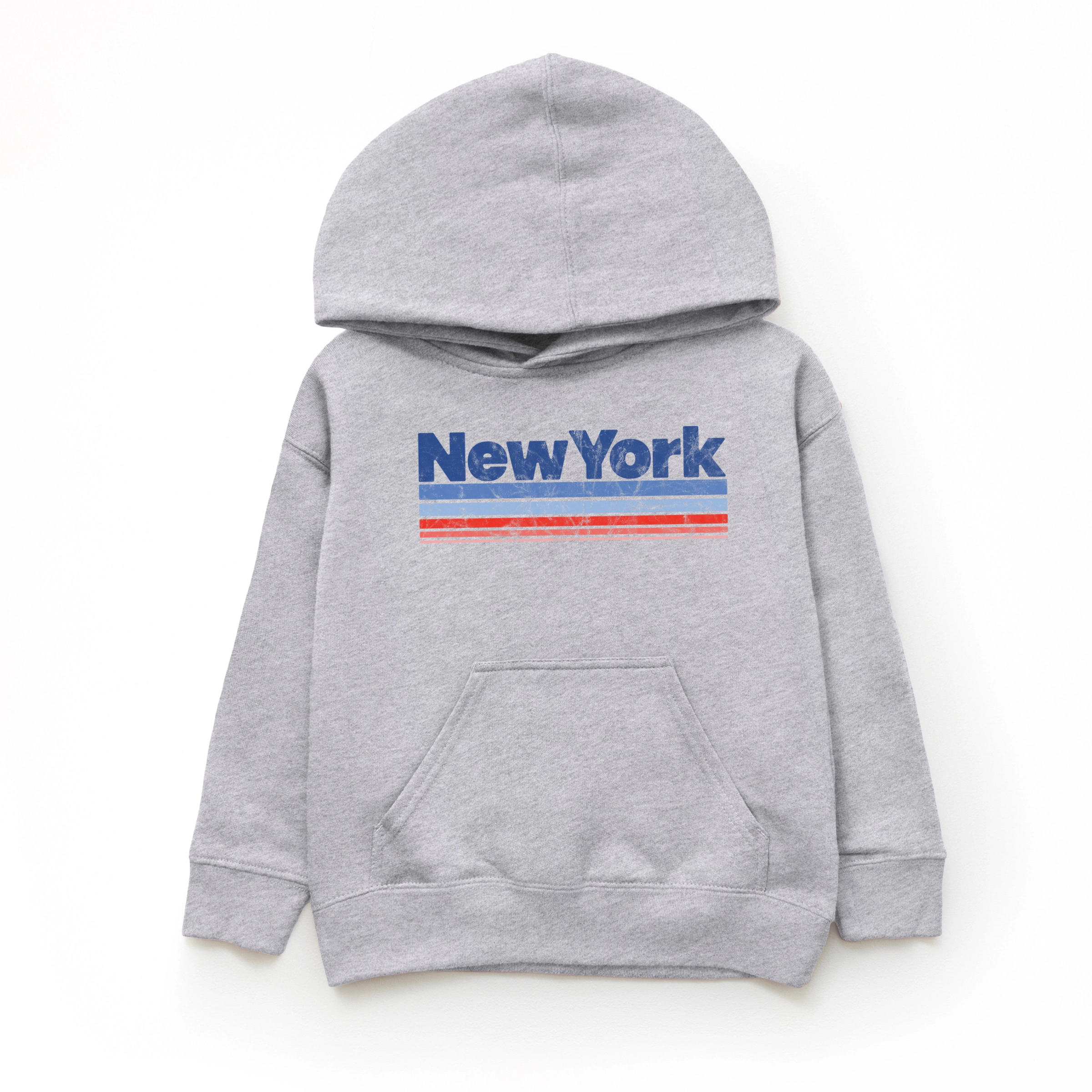 The Juniper Shop - Youth Graphic Hoodie New York Retro Stripes