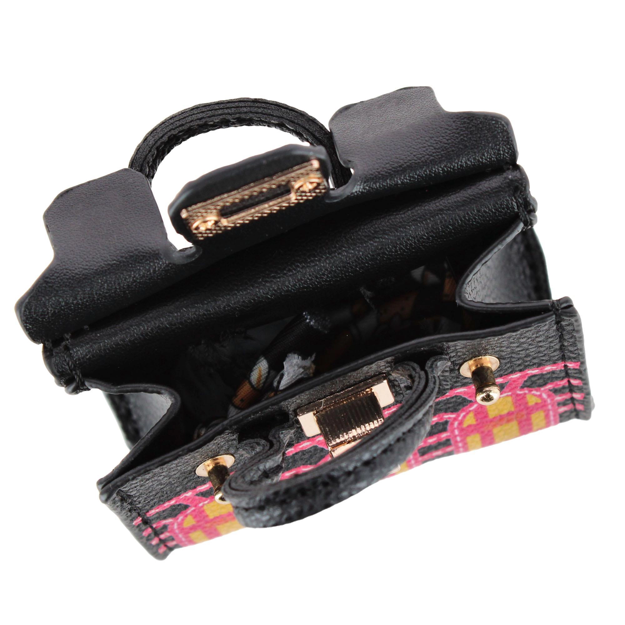 CTM Women's Premium Faux Leather Fashion Bag Bag Charm
