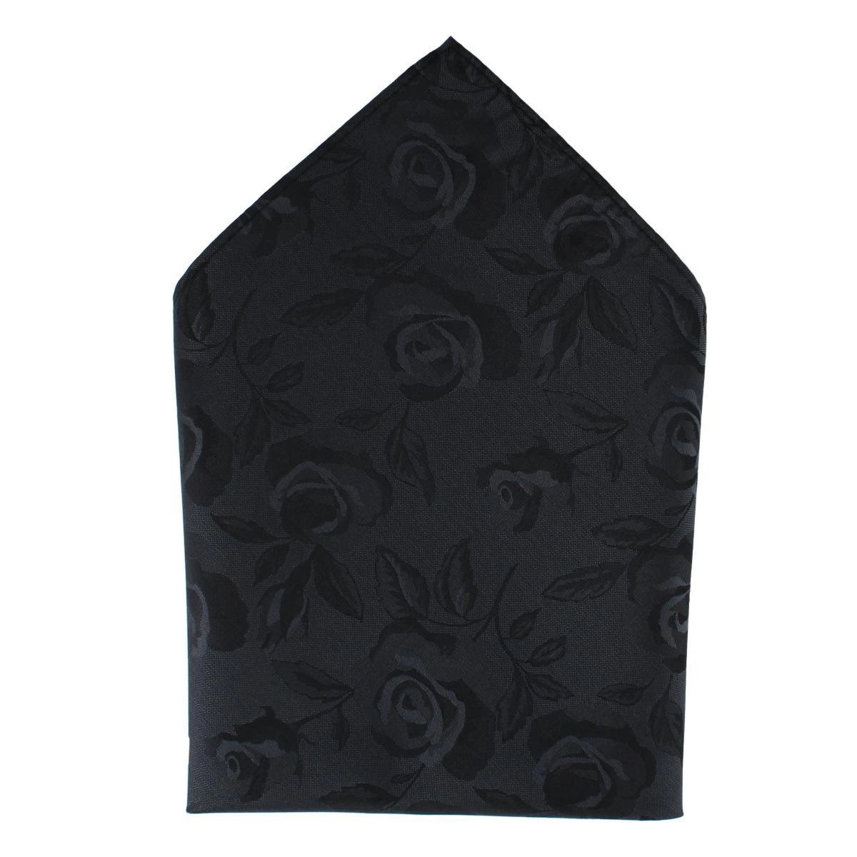 Ascentix Rose Print Tone on Pocket Square
