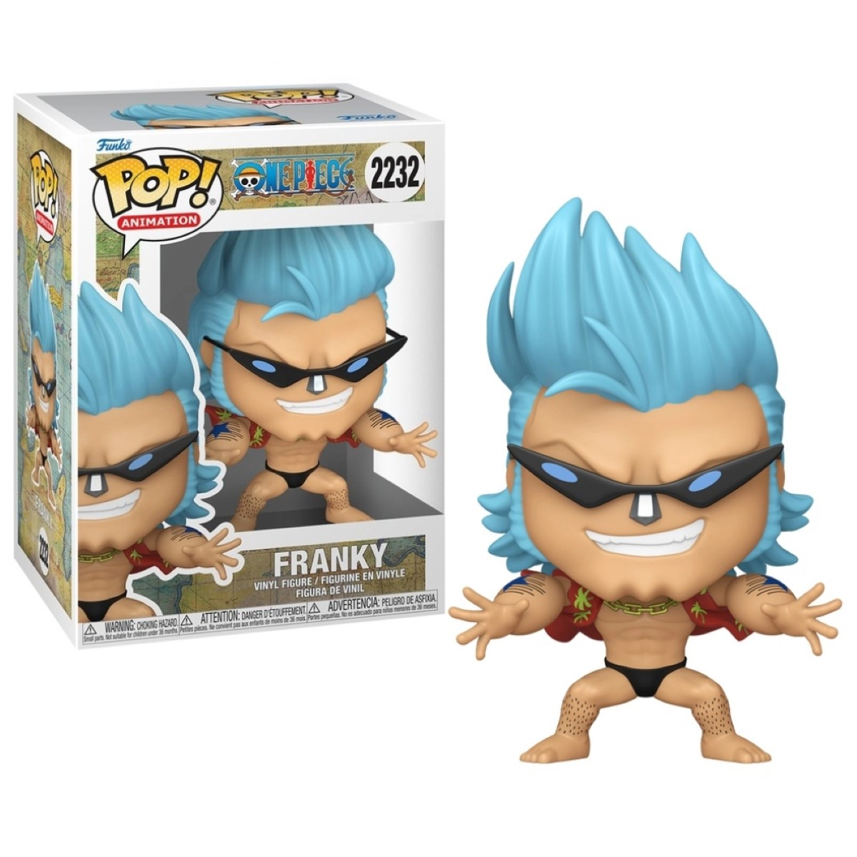 Funko Pop! One Piece: Franky w Sunglasses #2232