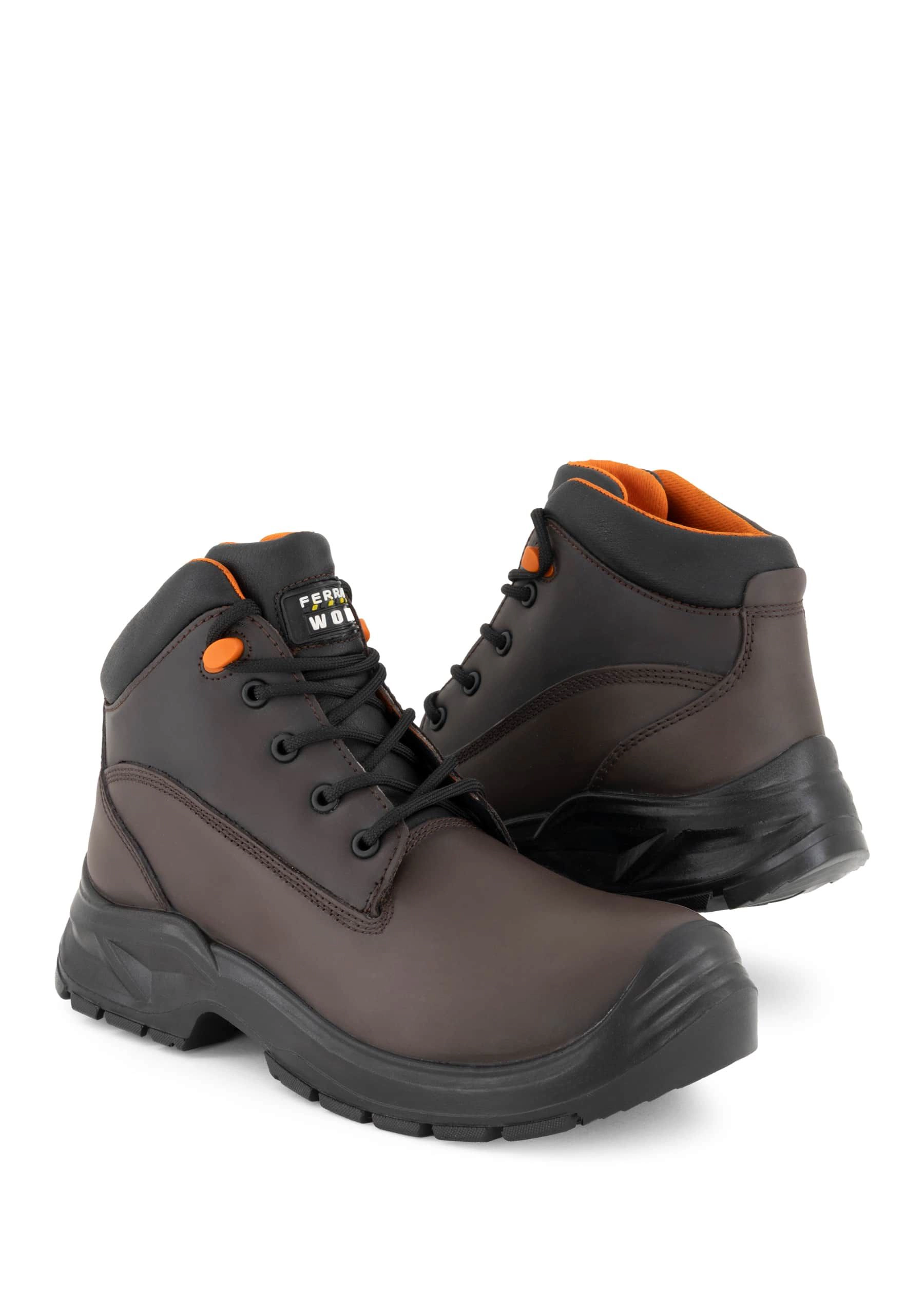 Ferrato Work Mens Leather Boots