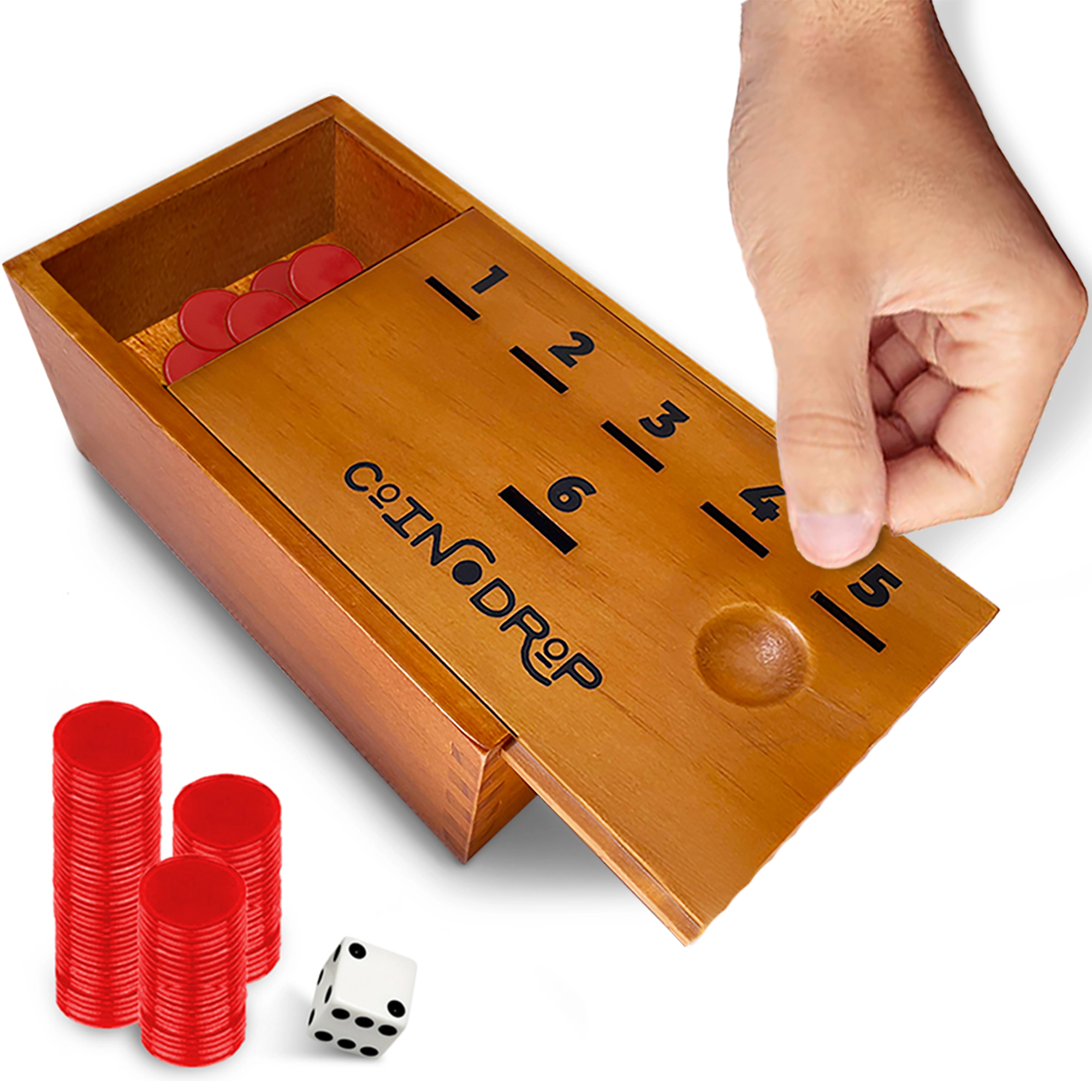 Swooc Games | Coin Drop™ | Simple + Strategic Dice Game