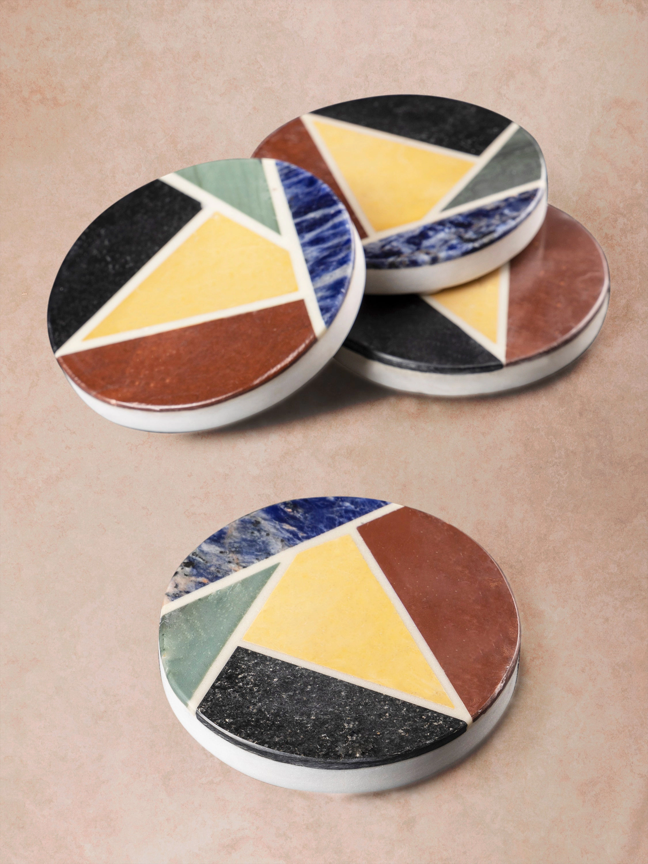 GAURI KOHLI Bennett Marble Coasters