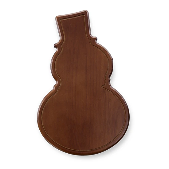 TOSCANA Reversible Snowman Sectioned Serving Tray with Knife