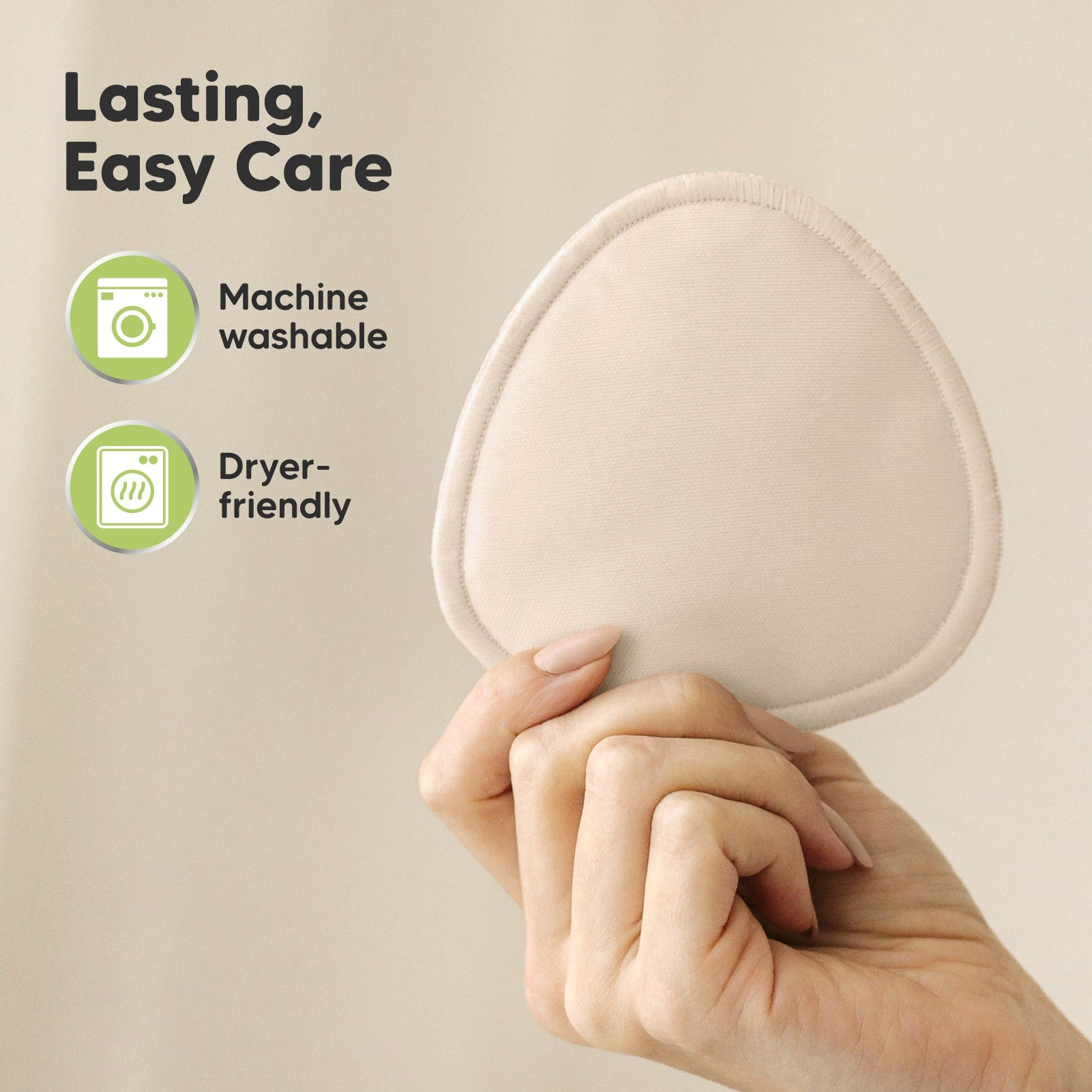KeaBabies Contour Nursing Pads (Bare Beige)