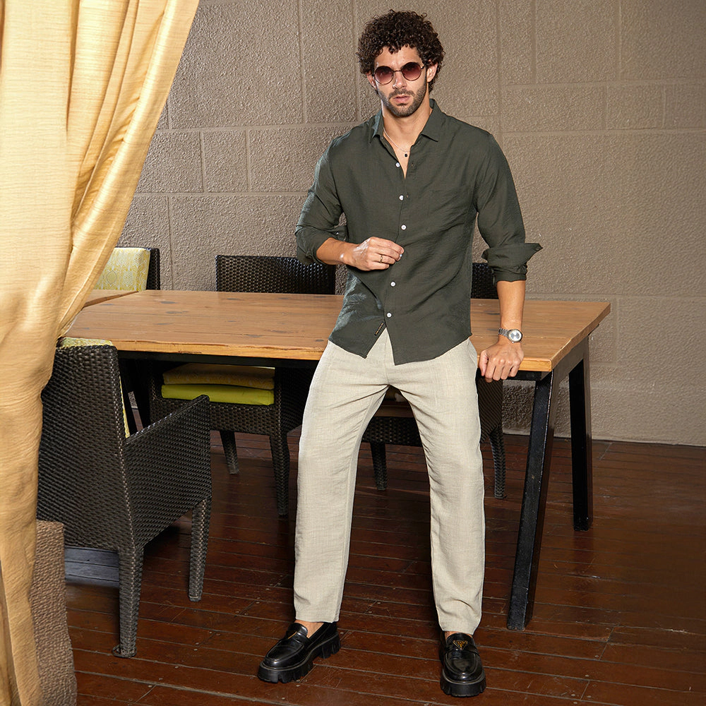 Breezy Wrinked Relaxed Shirt