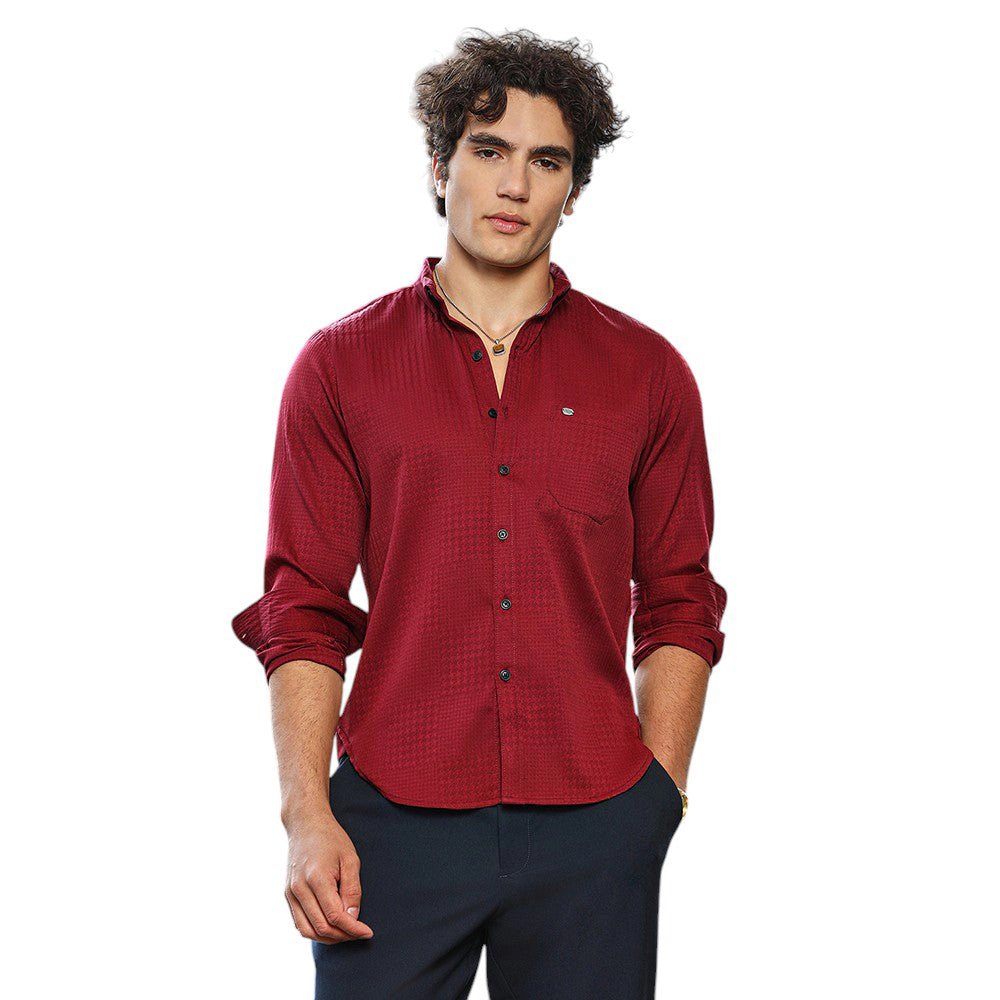 Houndstooth-Tactile Shirt