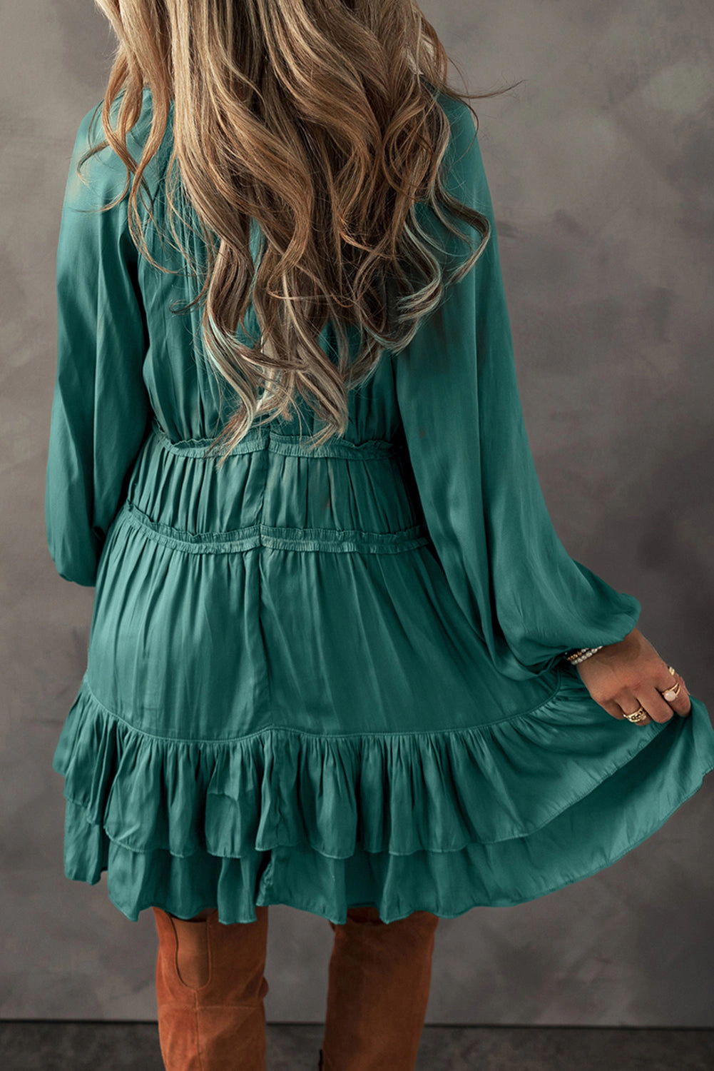 Threaded Pear Women's Dayana Loose Fit Mini Dress