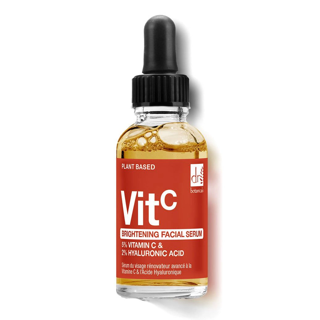 Dr. Botanicals Brightening Facial Serum 5% Vitamin C 2% Hyaluronic Acid 30ml