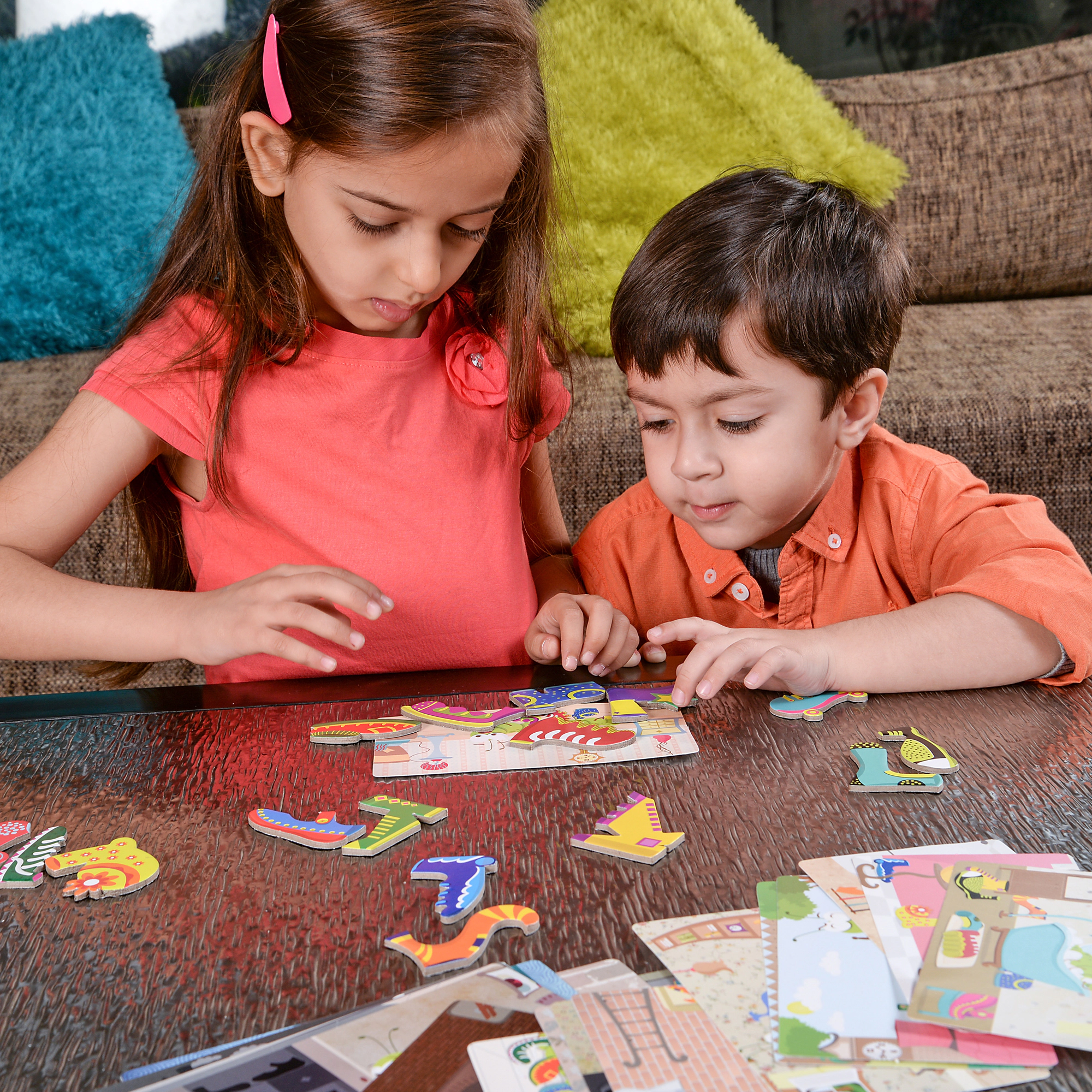 Chalk & Chuckles Caterpillar Clutter Memory Game - 1-4 Players