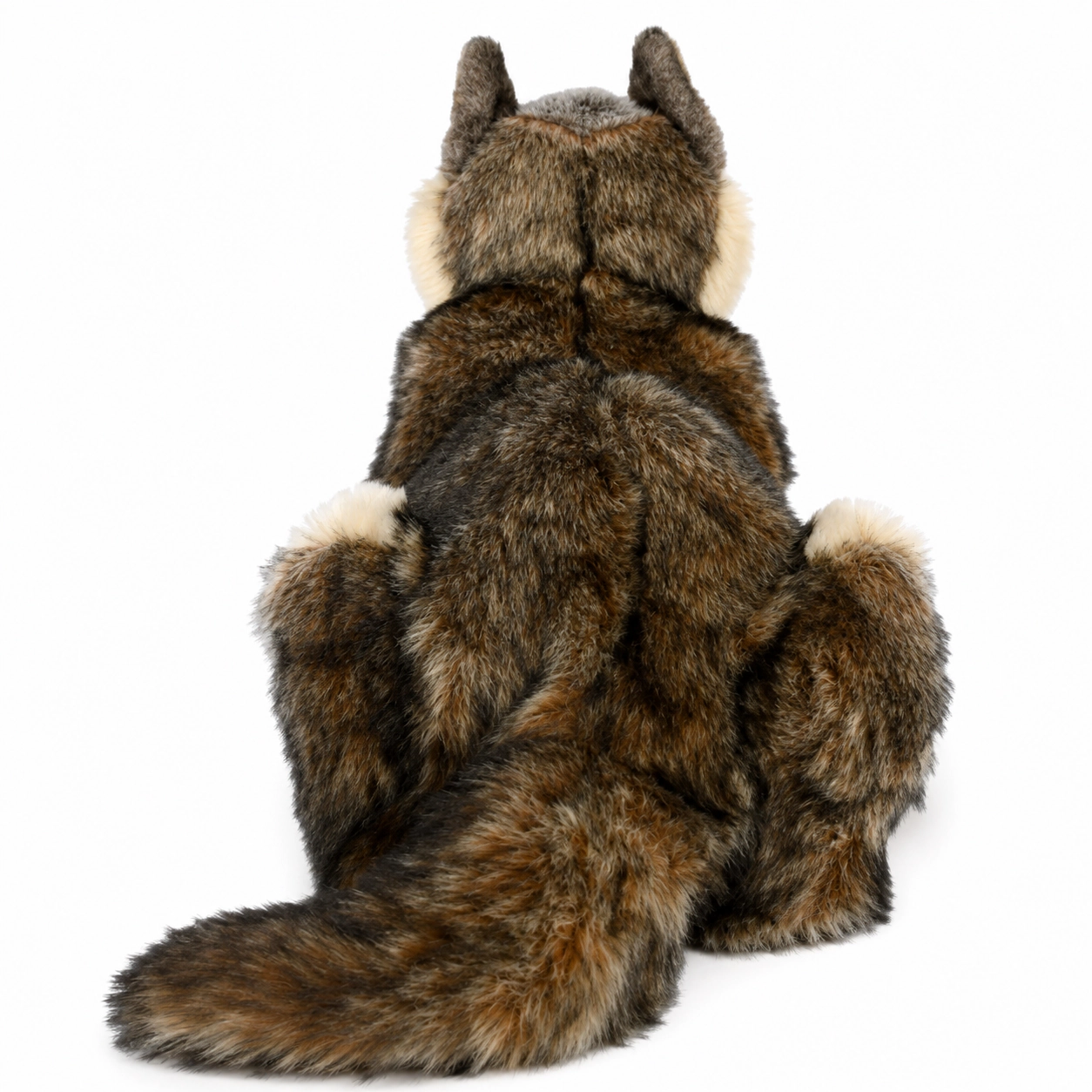Auswella 20 Inch Timber Wolf Plush Animal