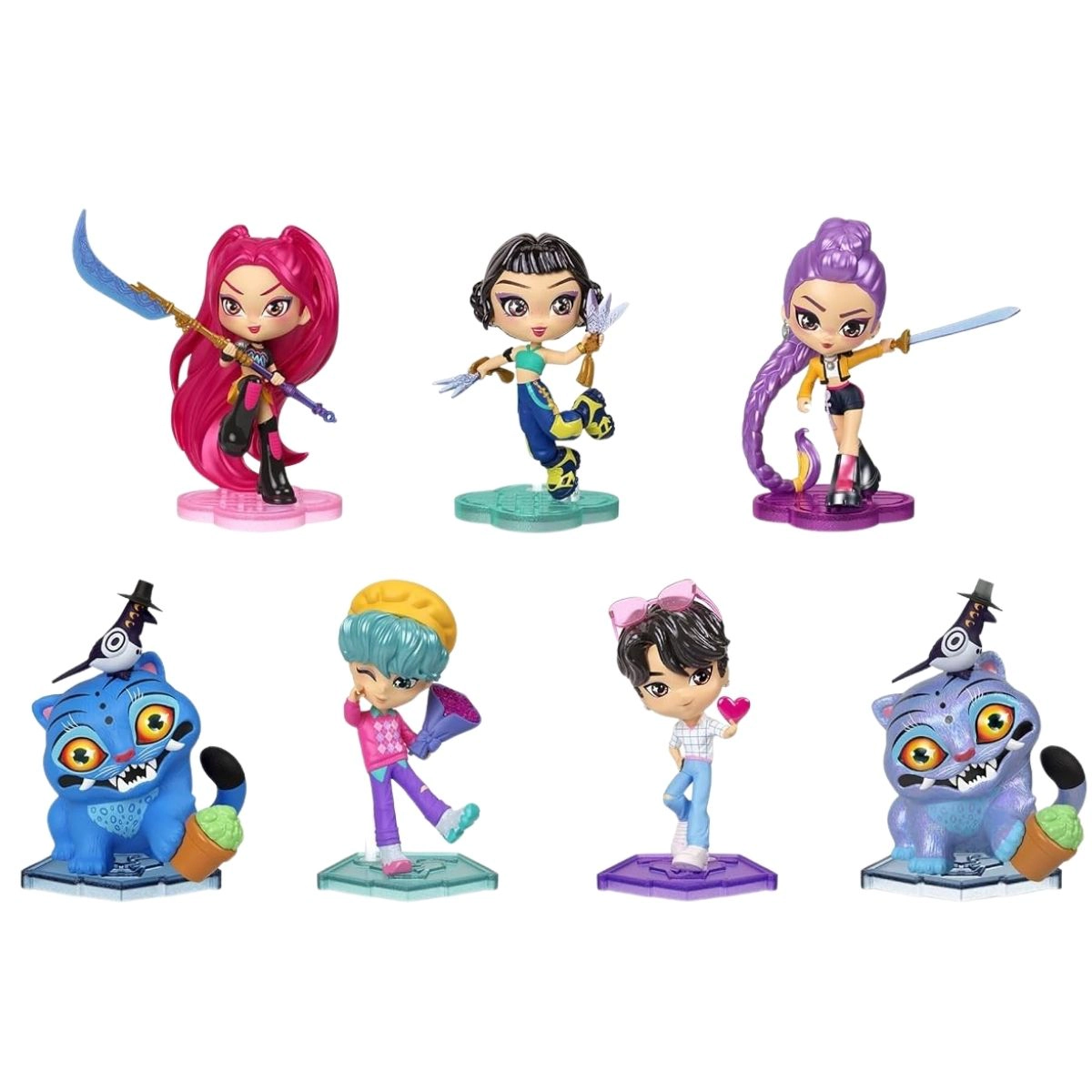 Mattel K-Pop Demon Hunter Collectible 4-Inch Mystery Figure - 1 Random Doll