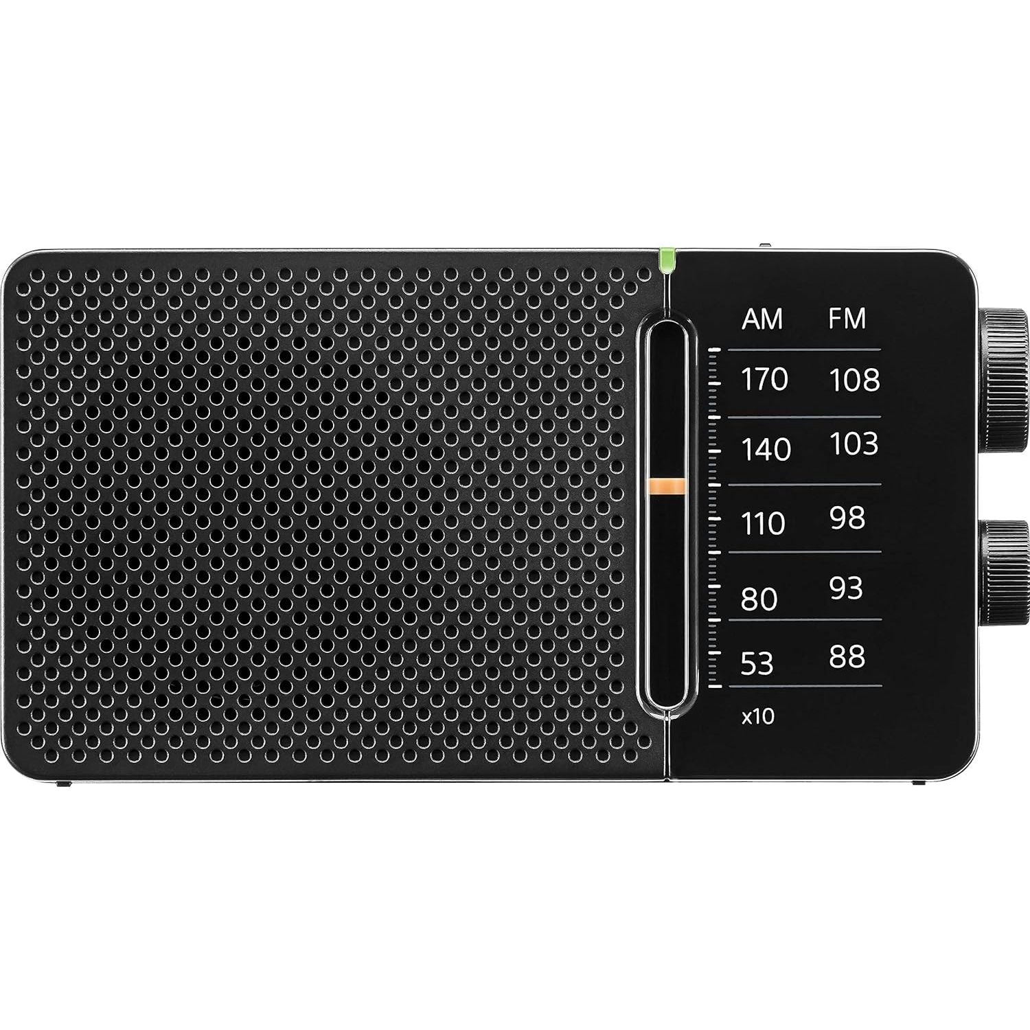 SANGEAN SR-36 Portable AM/FM Pocket Radio - Precision Tuning, Telescopic FM Antenna, Headphone Output