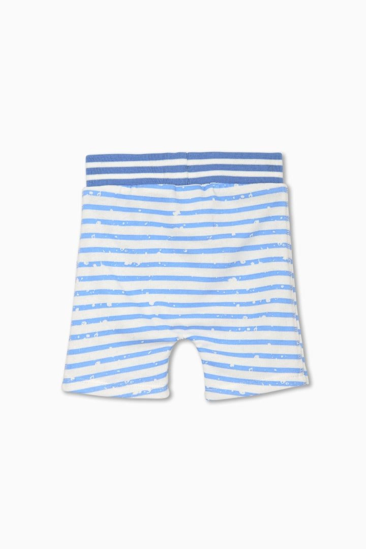 Rockets of Awesome Splatter Stripe Play Shorts For Baby