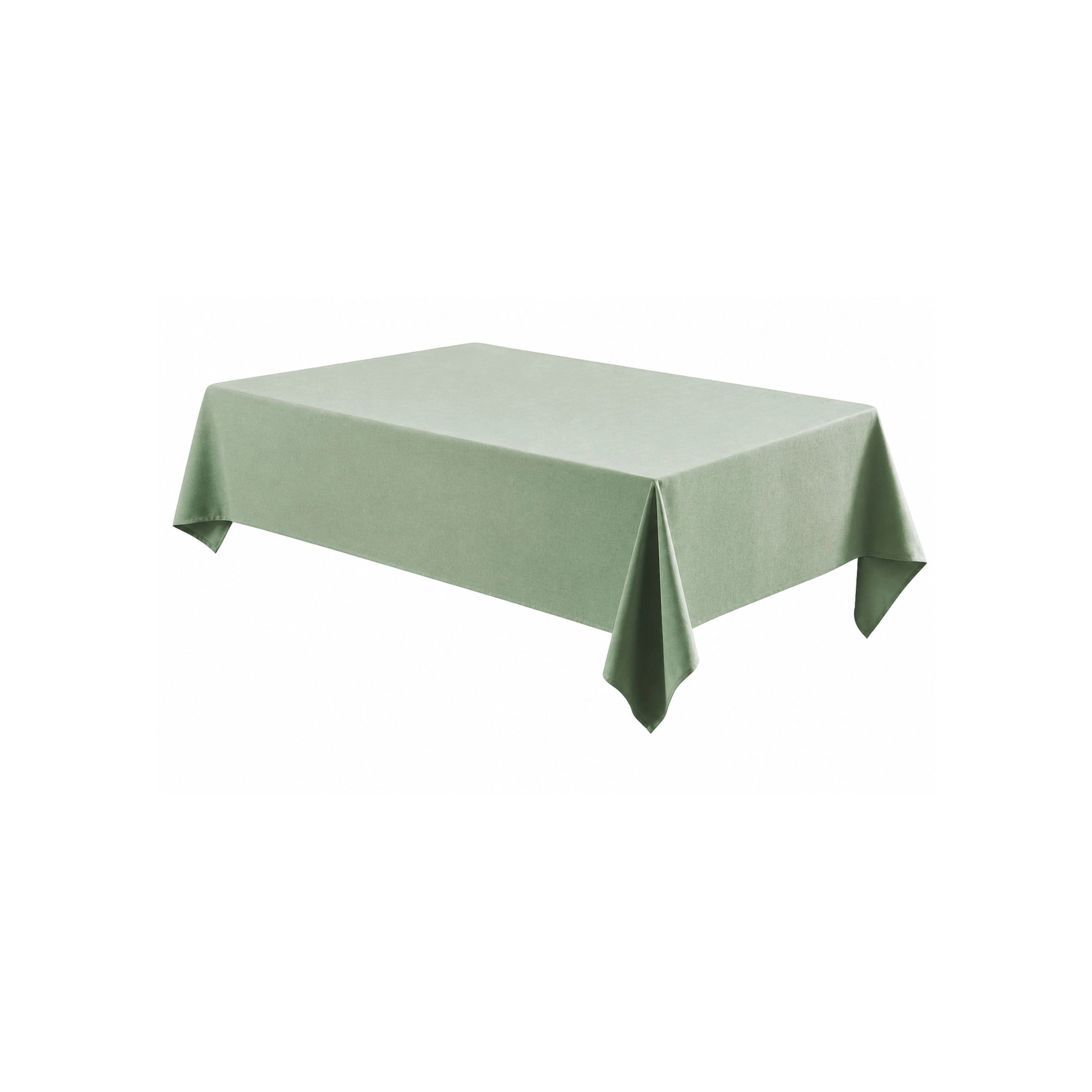 Stock Preferred Waterproof Linen Textured Rectangle Tablecloth 52 x 70 Inch
